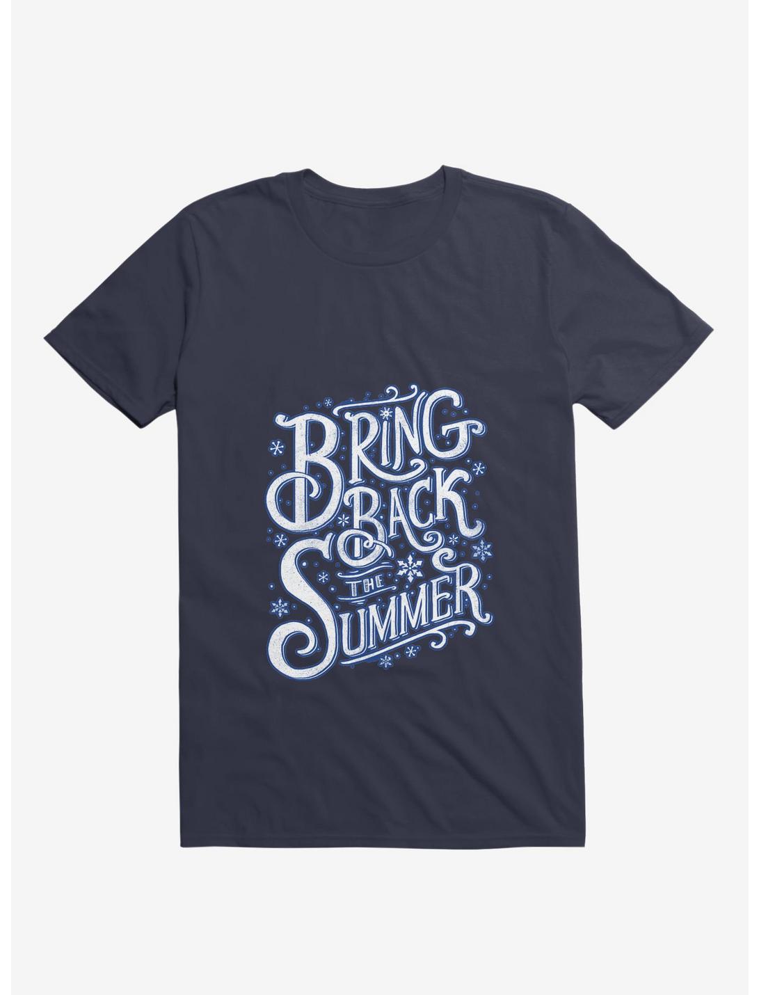 Bring Back The Summer Navy Blue Unisex T-shirt
