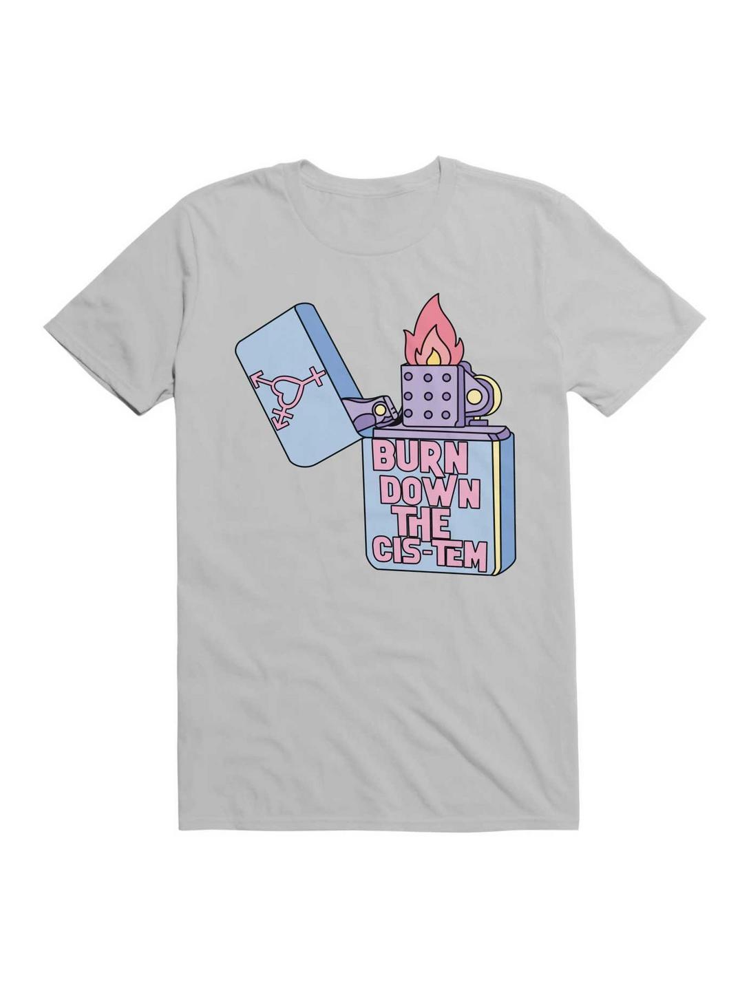 Burn Down The Cis-tem Unisex T-shirt