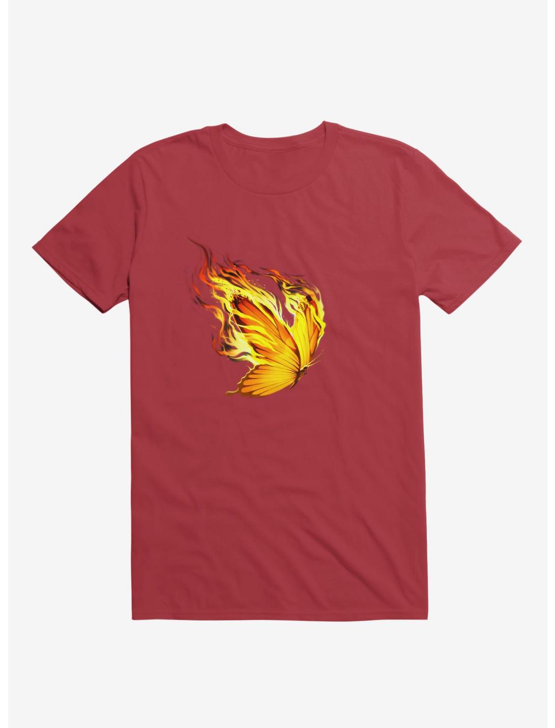 Burn Out Red Unisex T-shirt