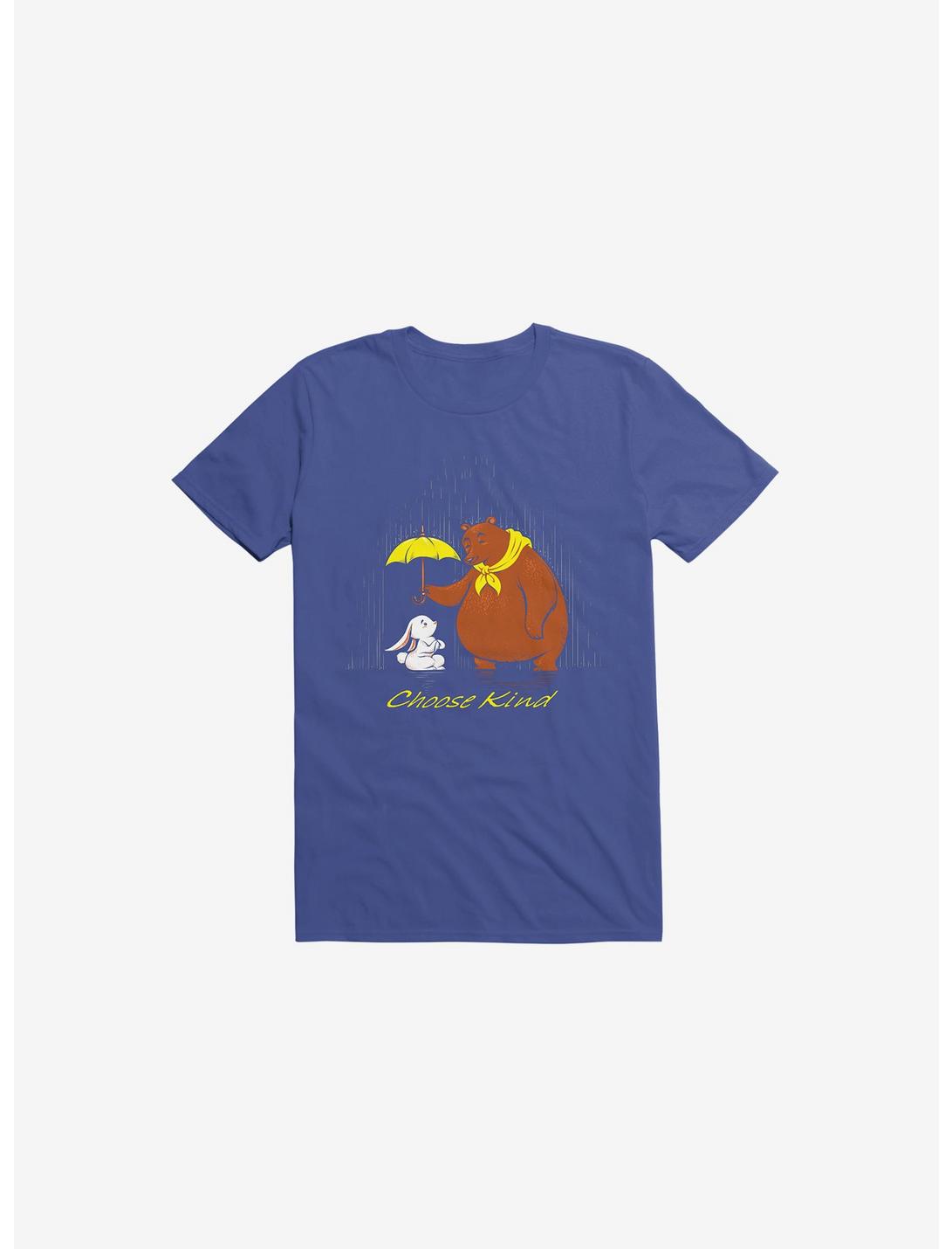 Choose Kind You Matter Royal Blue Unisex T-shirt