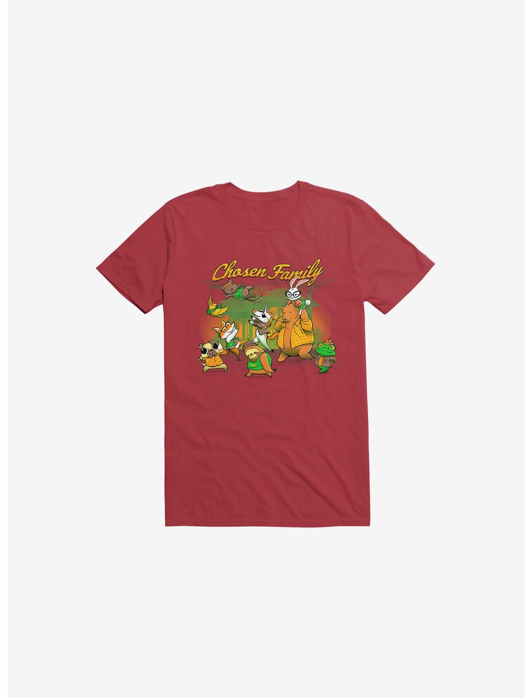 Chosen Family Red Unisex T-shirt