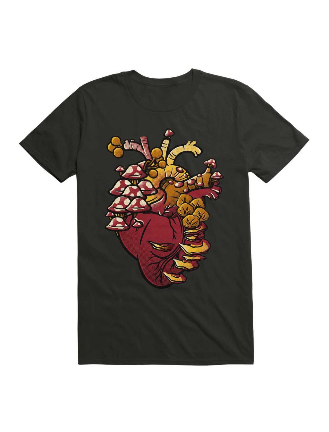 Cordyceps Fungi Heart Unisex T-shirt