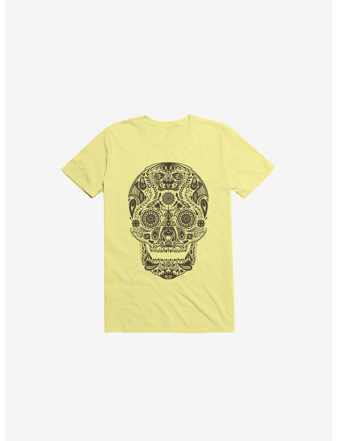 Dia De Los Muertos Corn Silk Yellow Unisex T-shirt