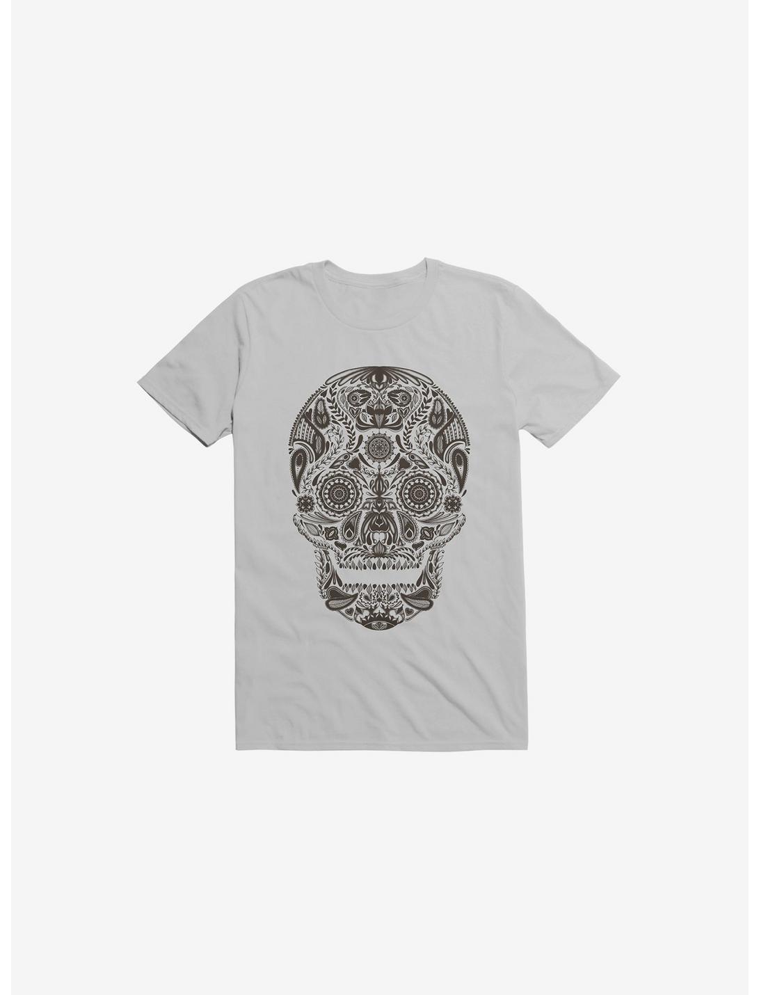 Dia De Los Muertos Ice Grey Unisex T-shirt