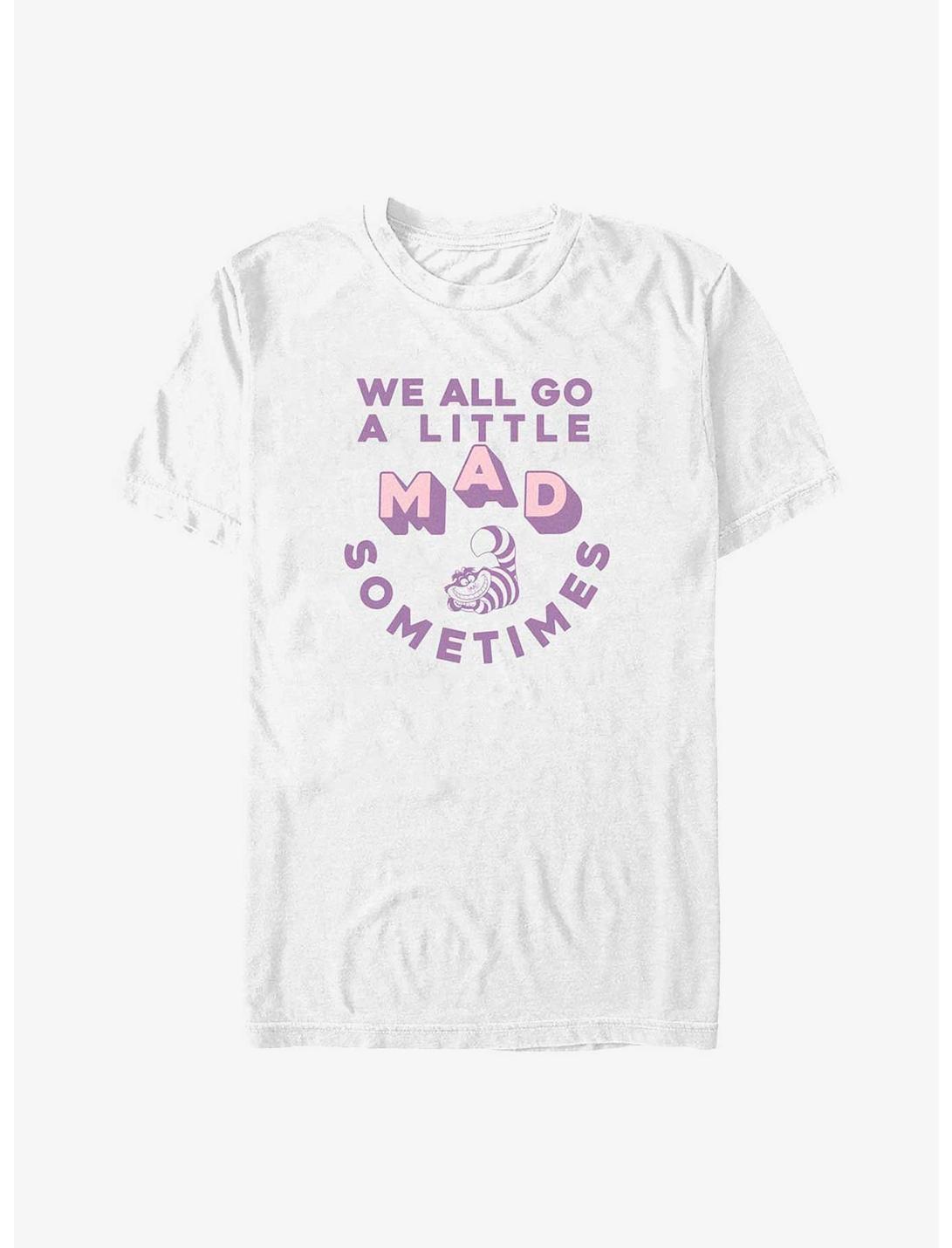Disney Alice In Wonderland A Little Mad Sometimes Unisex T-shirt