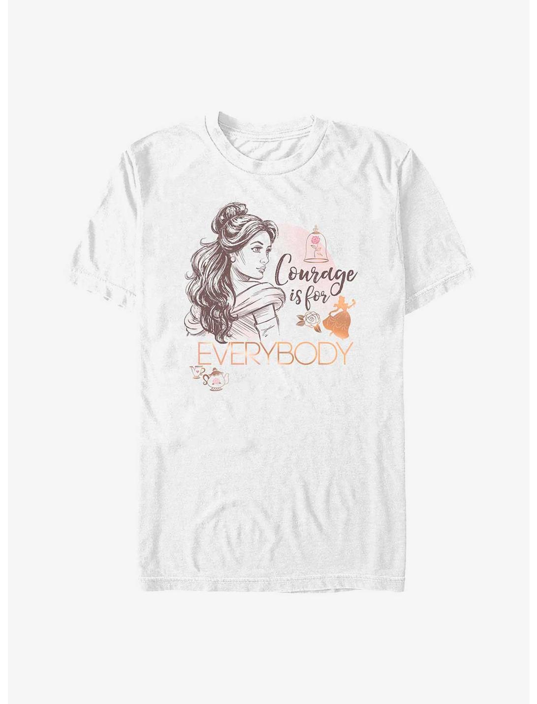 Disney Beauty And The Beast Courage Is For Everybody Unisex T-shirt