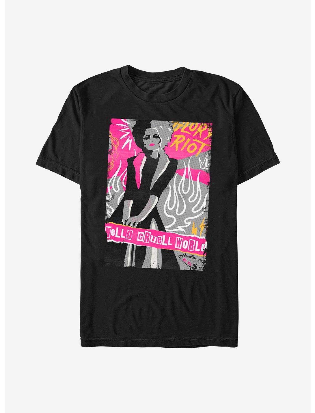 Disney Cruella Hello Cruell World T-shirt Hot Topic Exclusive-1