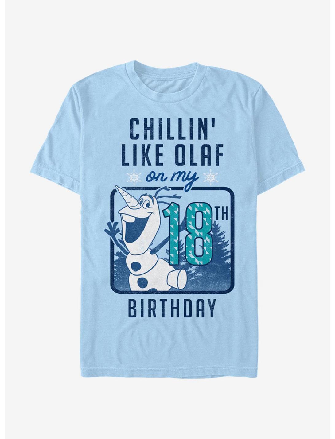 Disney Frozen Olaf Birthday 18 Unisex T-shirt