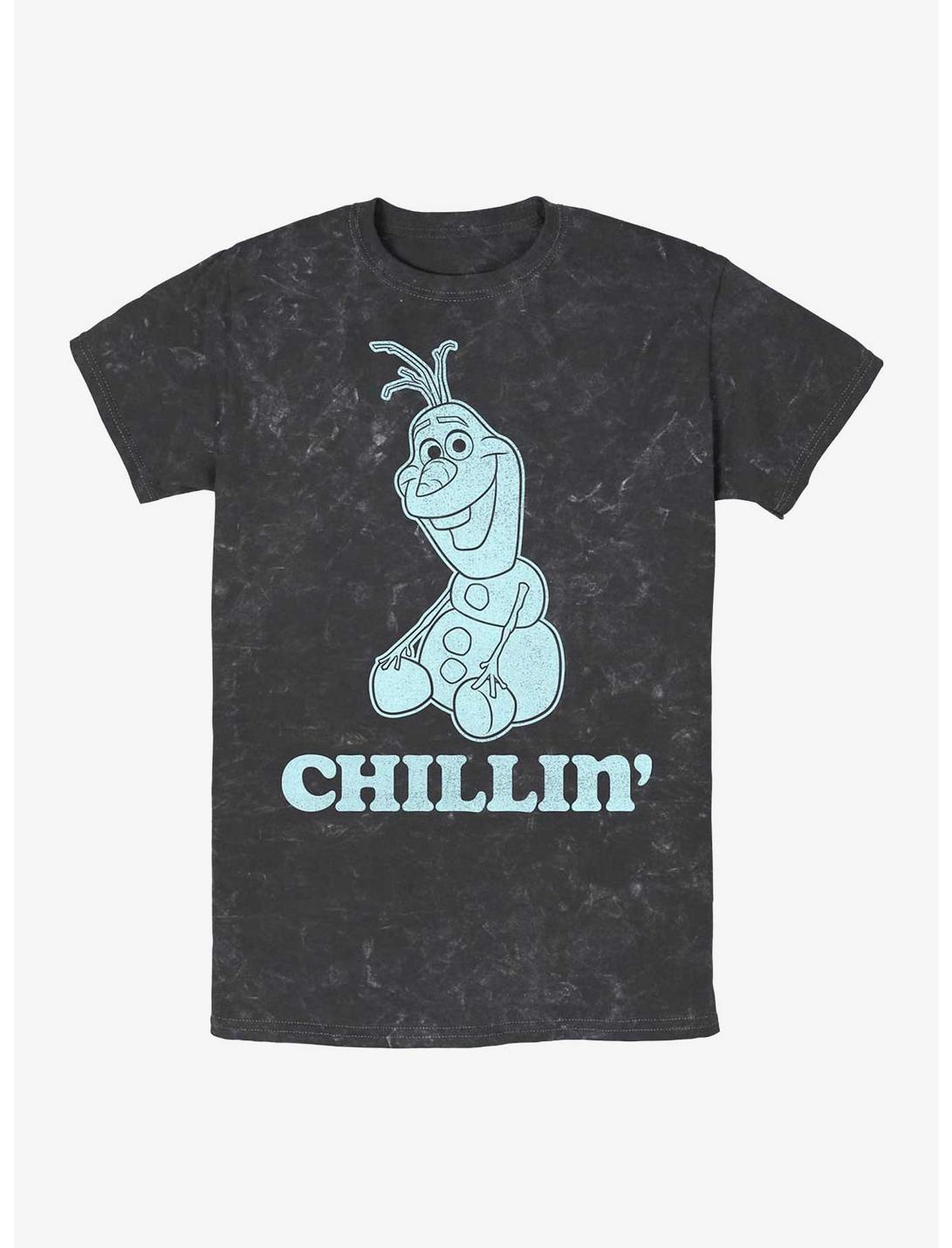 Disney Frozen Olaf Chillin Mineral Wash Unisex T-shirt