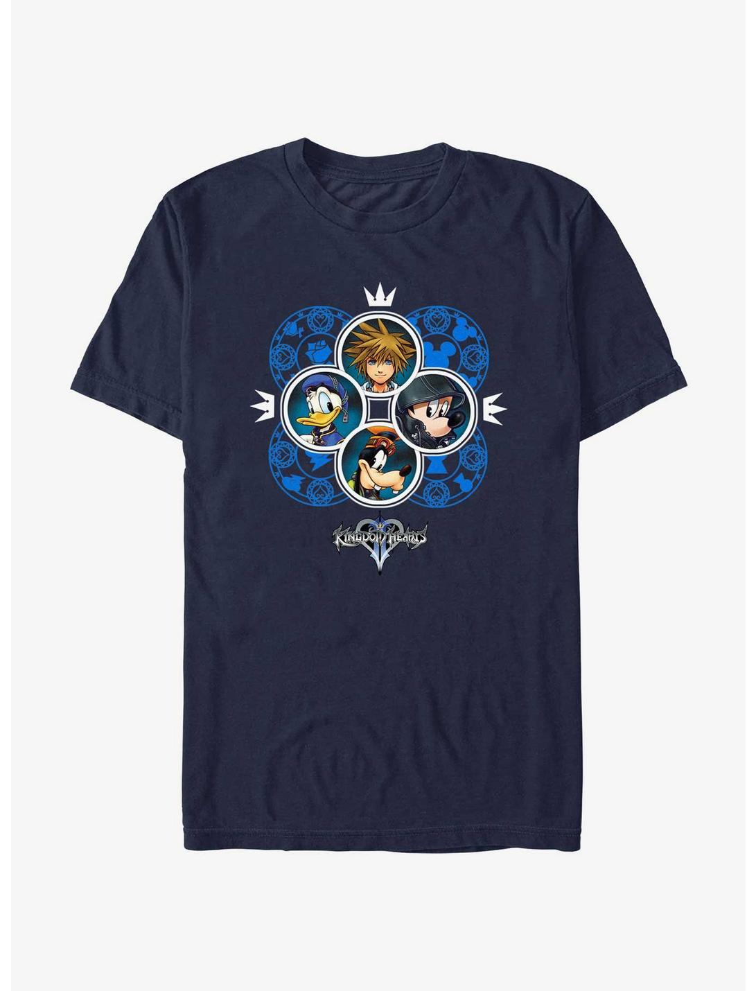 Disney Kingdom Hearts Circle Simple Unisex T-shirt