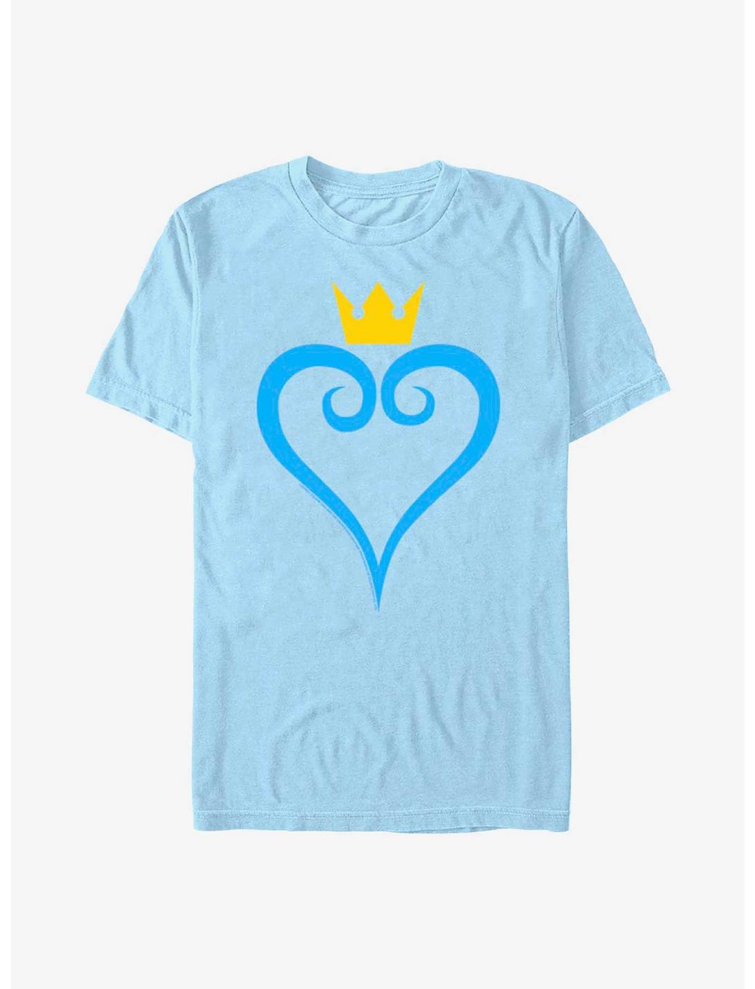 Disney Kingdom Hearts Heart And Crown Unisex T-shirt