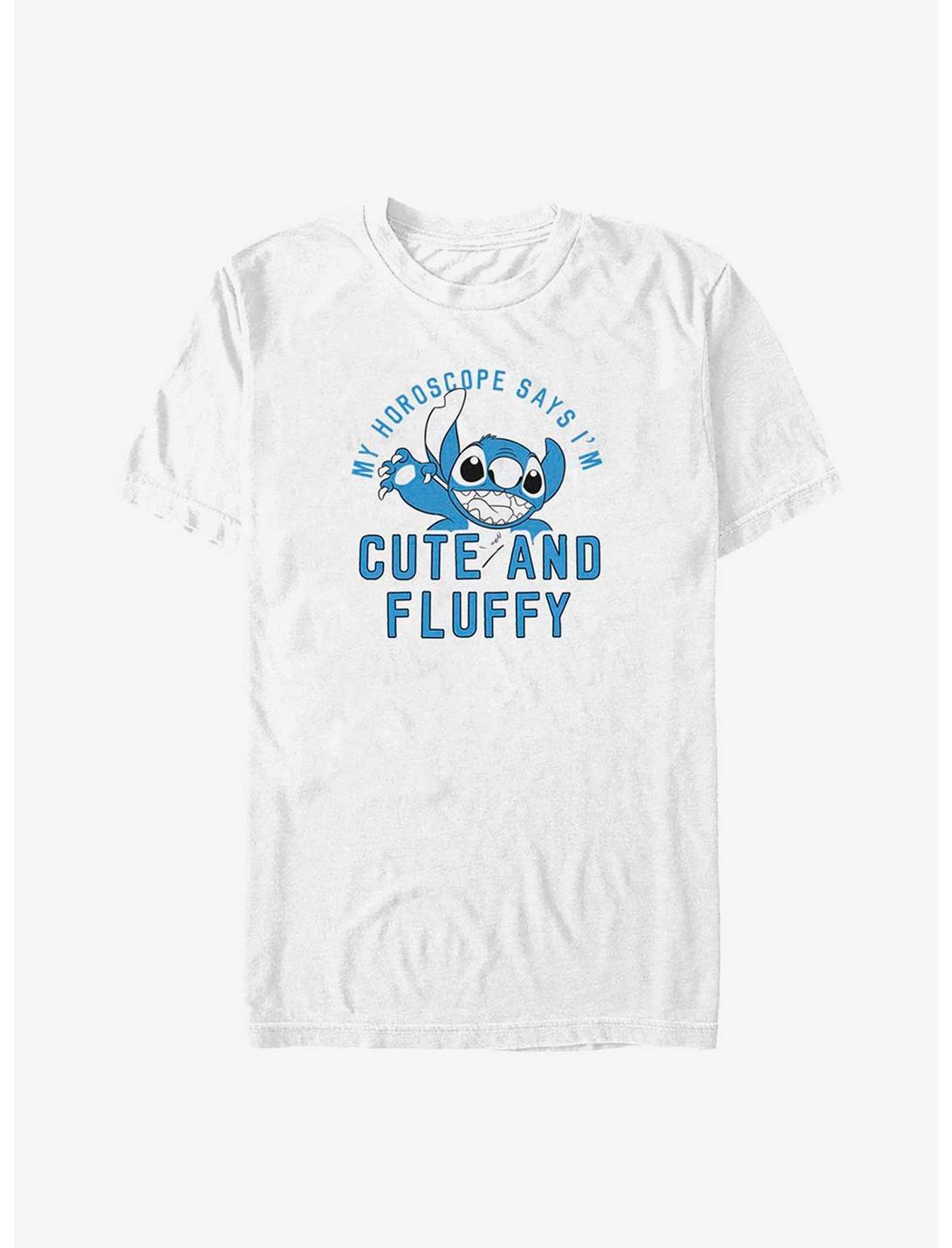 Disney Lilo Stitch Fluffy And Cute Horoscope Unisex T-shirt