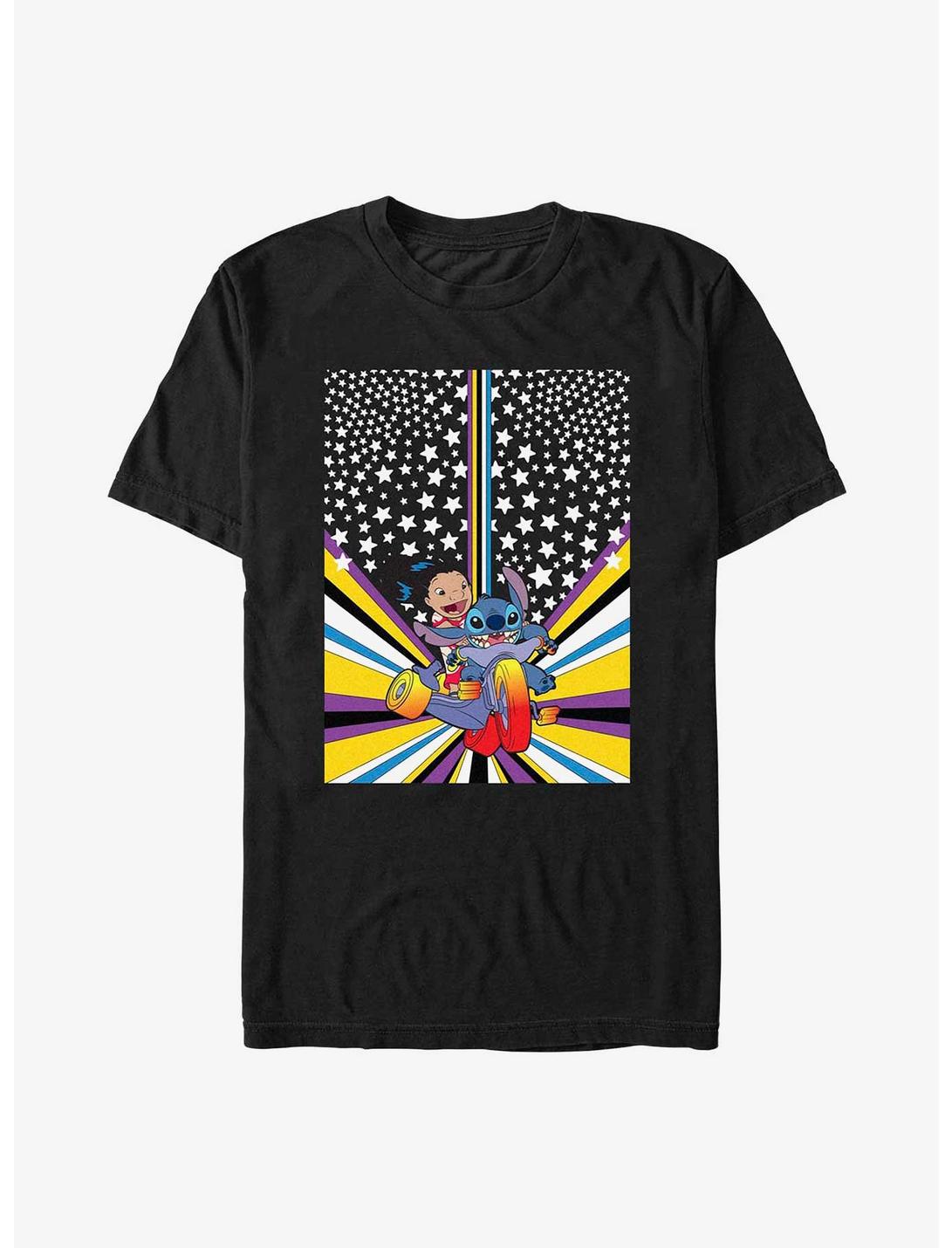 Disney Lilo Stitch Shoot For The Stars Poster Unisex T-shirt