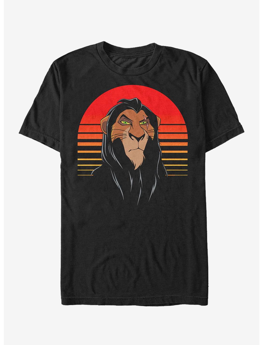 Disney Lion King Sunset Scar Pose Unisex T-shirt
