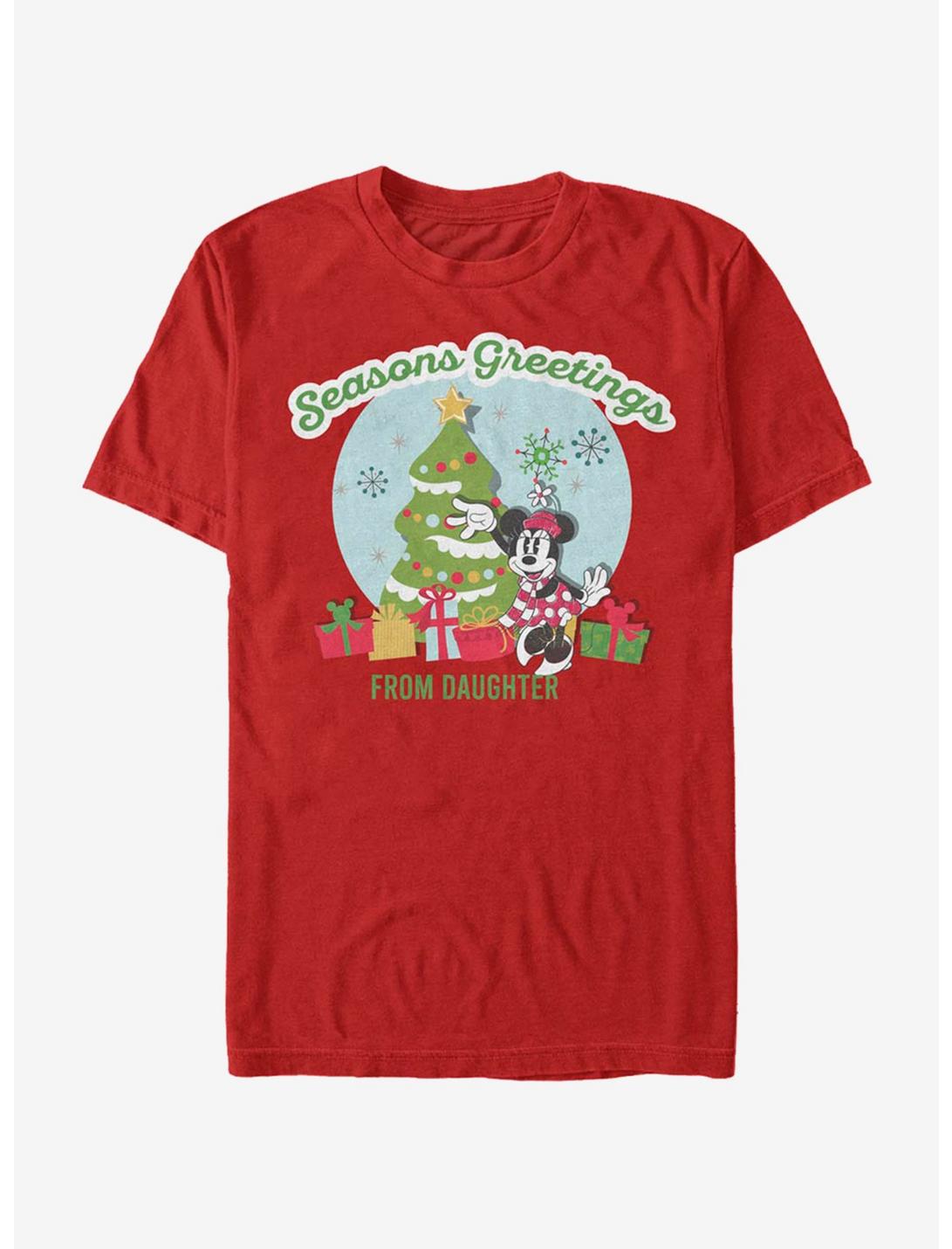 Disney Mickey Mouse Greetings From Daughter Unisex T-shirt
