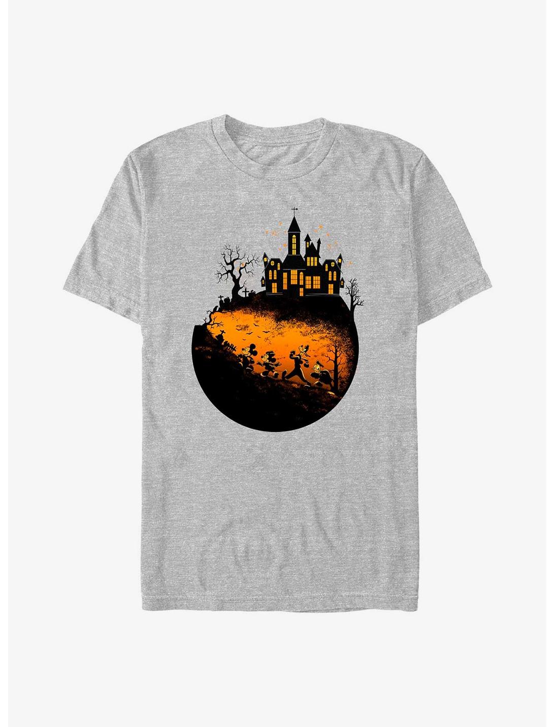 Disney Mickey Mouse Haunted Halloween Unisex T-shirt