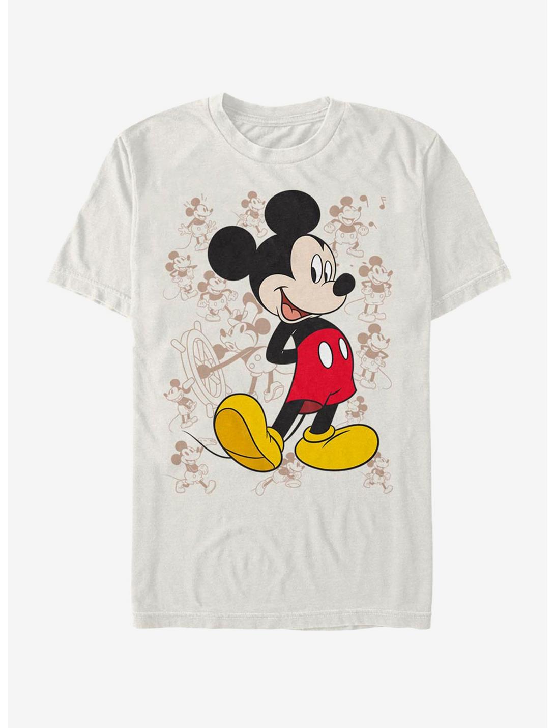 Disney Mickey Mouse Many Mickeys Unisex T-shirt
