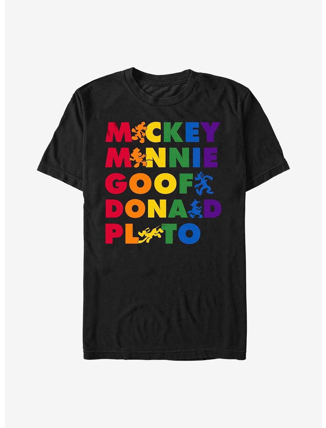 Disney Mickey Mouse Rainbow Friends Unisex T-shirt