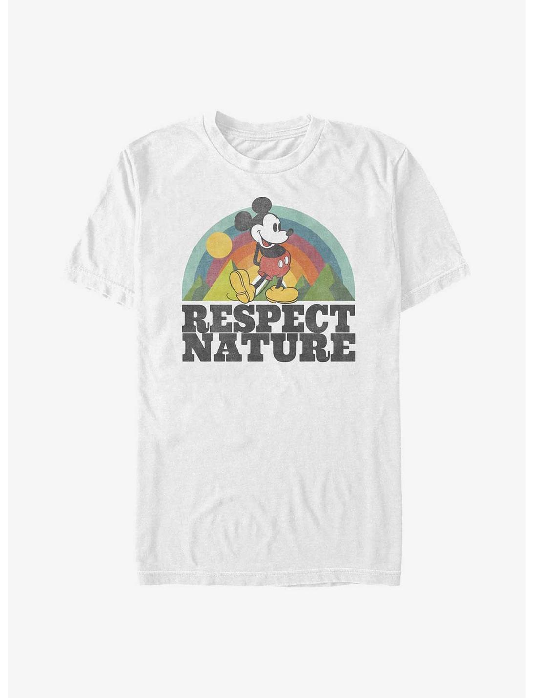 Disney Mickey Mouse Respect Nature Unisex T-shirt
