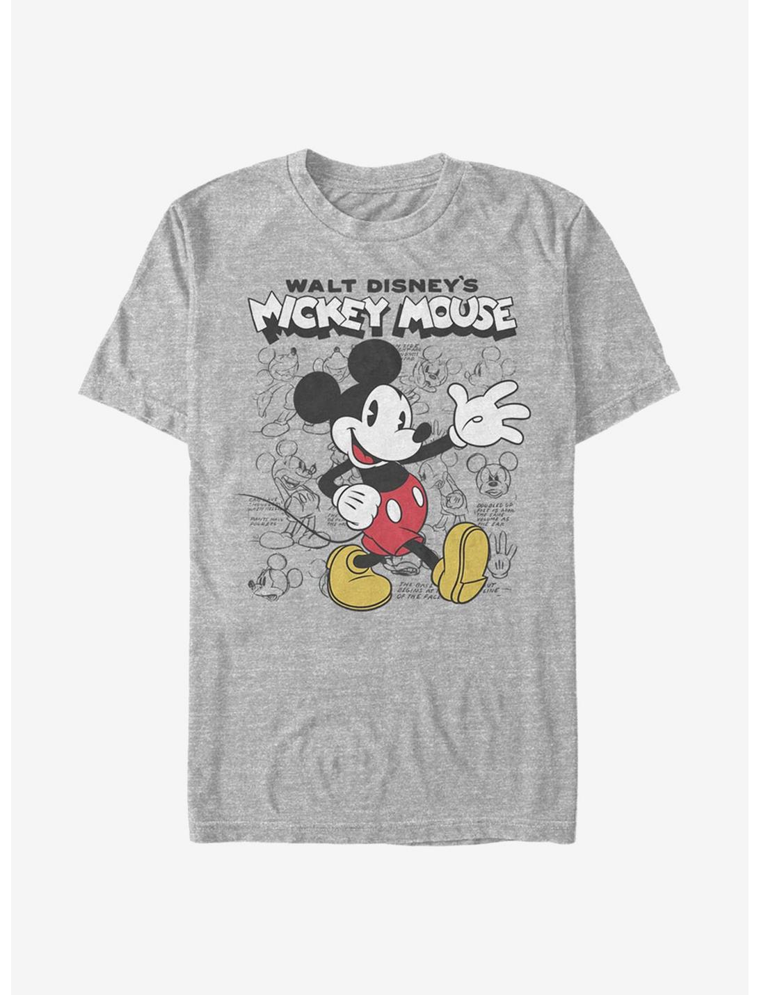 Disney Mickey Mouse Sketchbook Unisex T-shirt