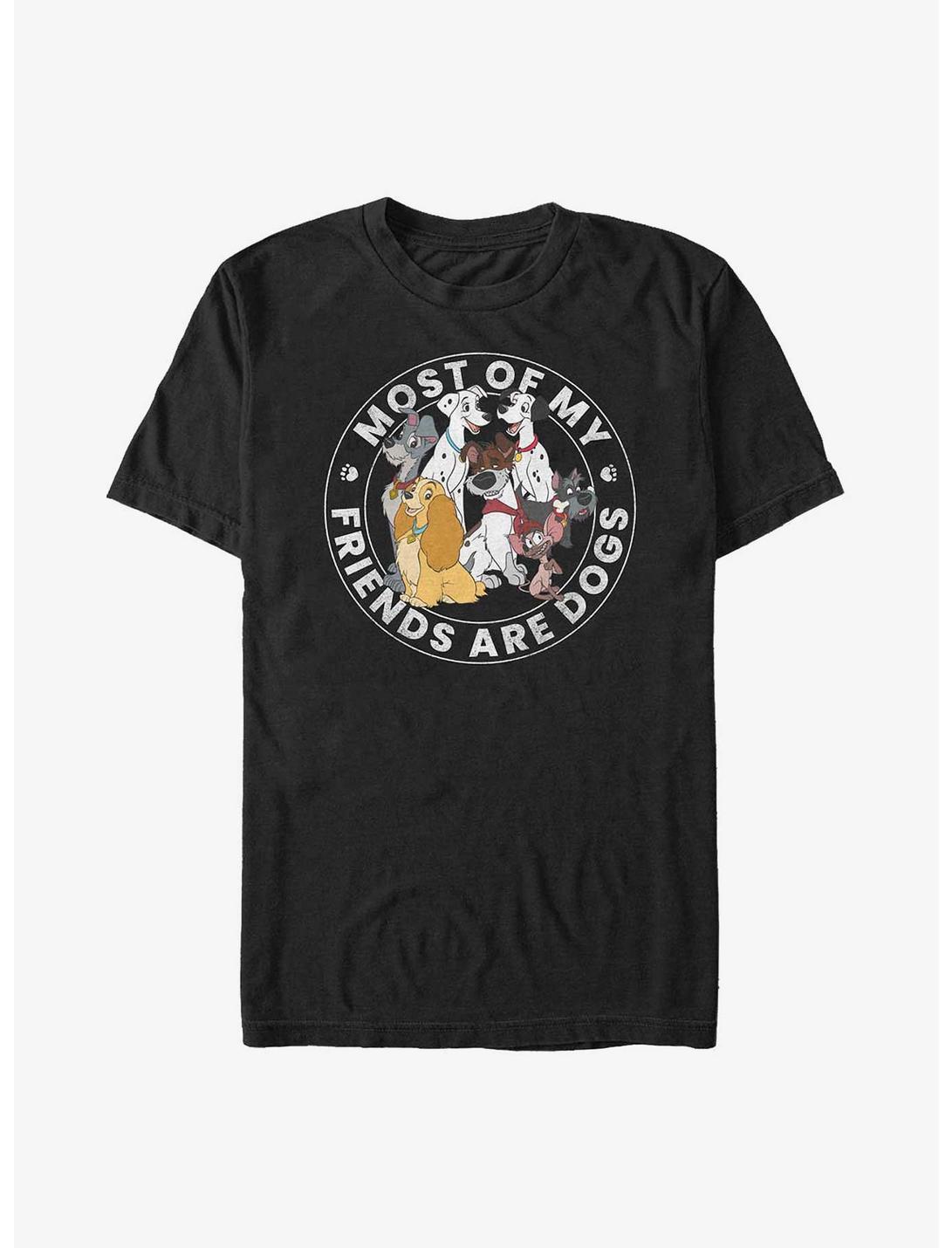 Disney Most Of My Friends Are Dogs Unisex T-shirt