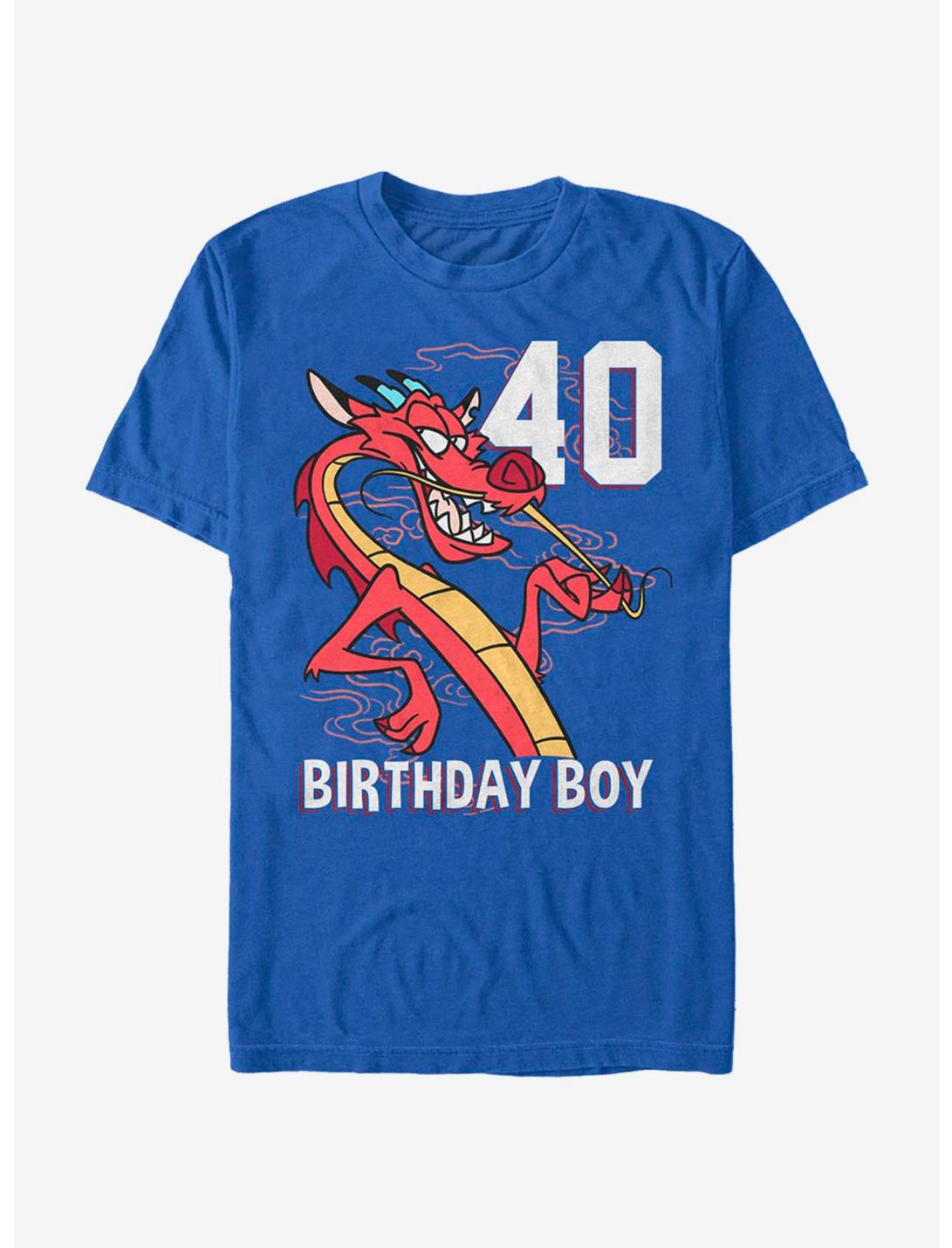 Disney Mulan Mushu Forty Unisex T-shirt