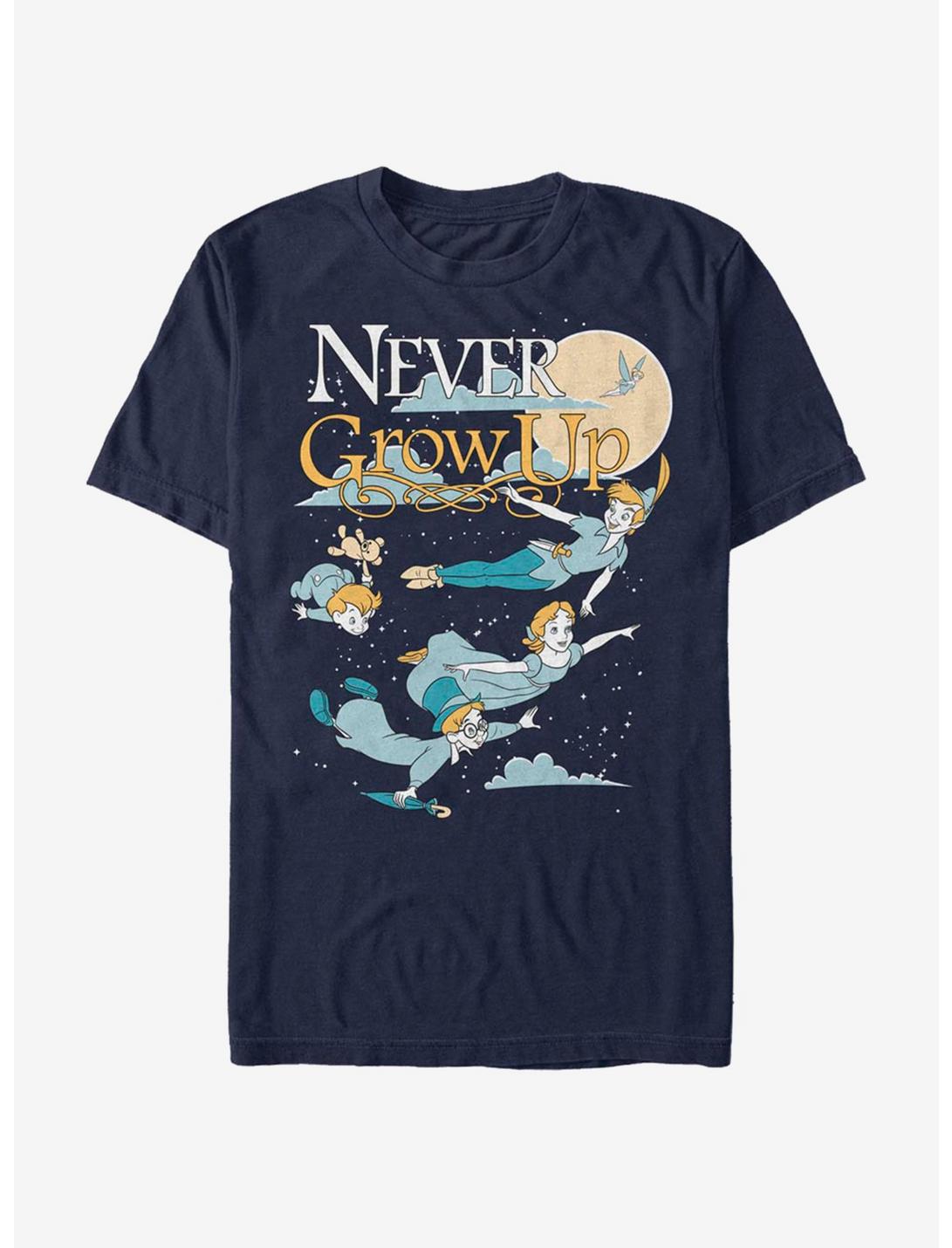 Disney Peter Pan Grow Up Never Unisex T-shirt