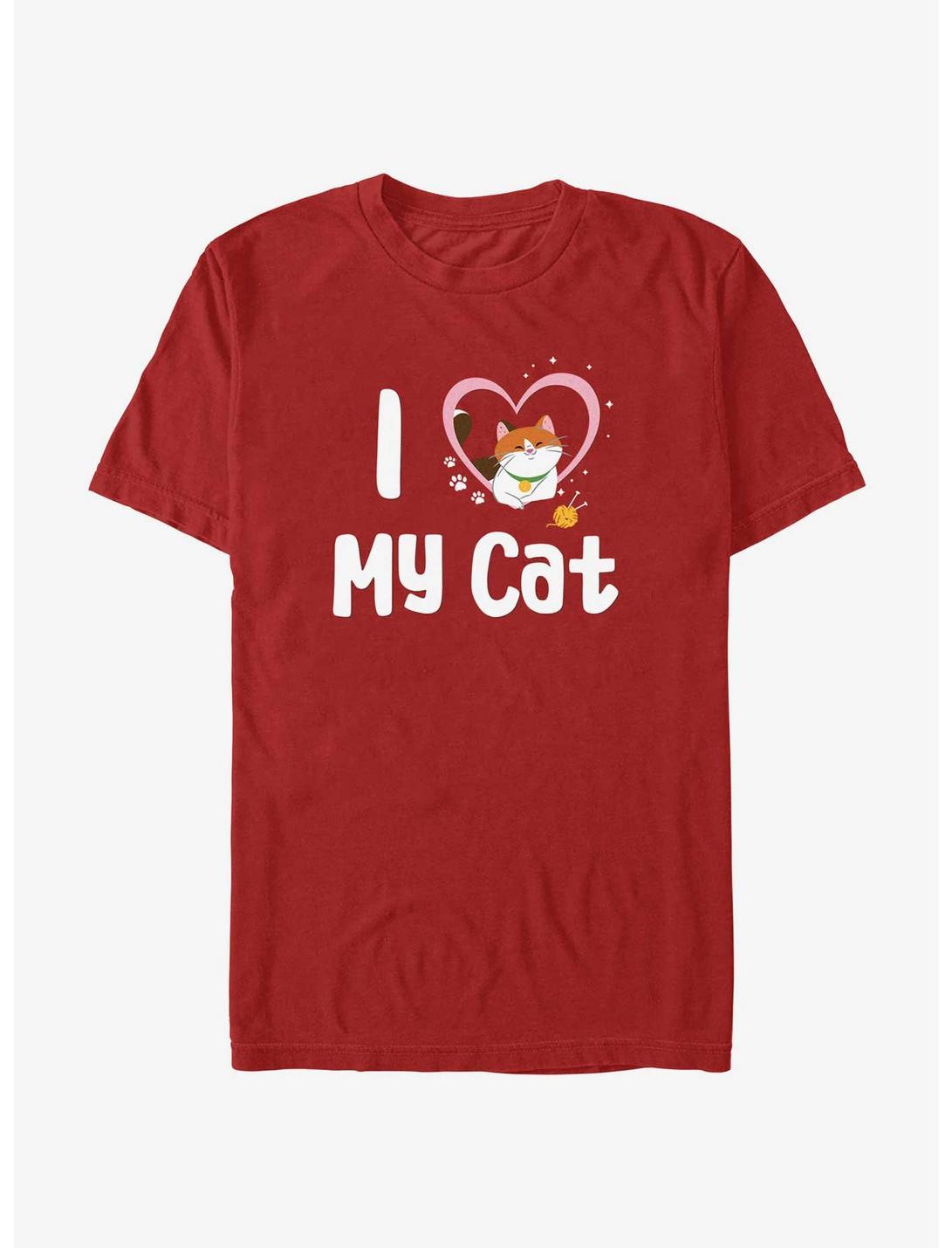 Disney Pixar Big Hero 6 Love My Cat Unisex T-shirt