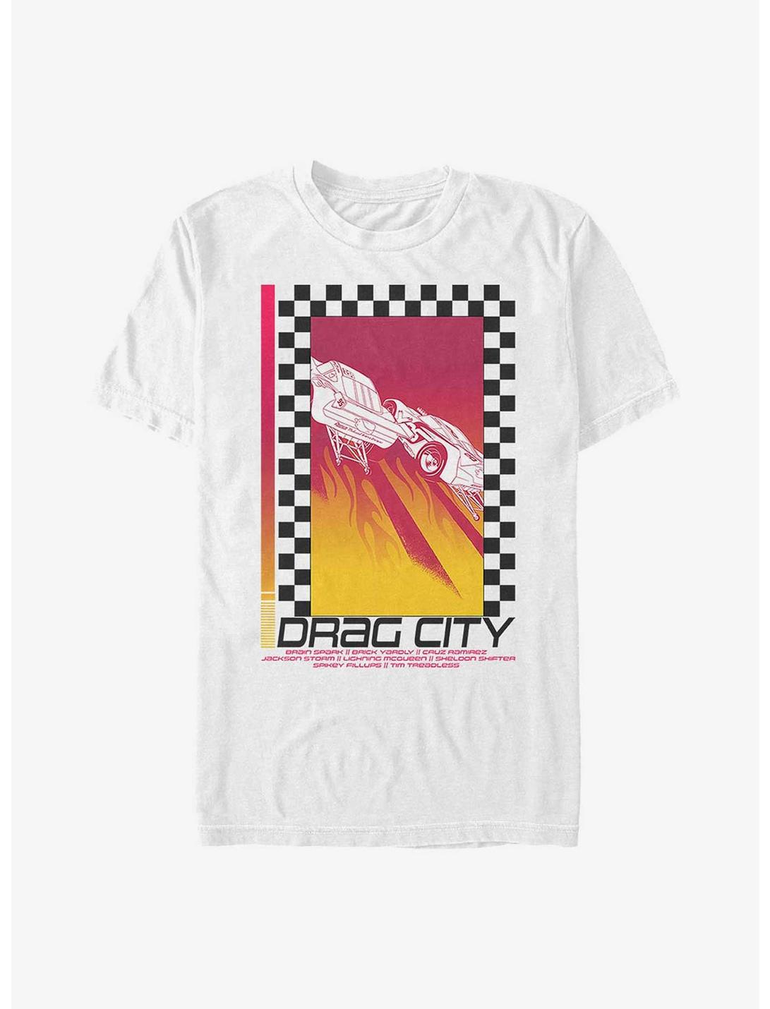 Disney Pixar Cars Drag City Race Poster Unisex T-shirt