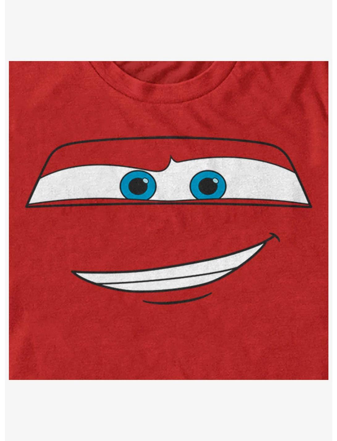 Disney Pixar Cars Mcqueen Big Face T-shirt-2
