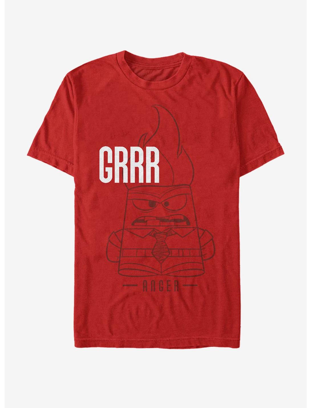 Disney Pixar Inside Out Grrr Anger Unisex T-shirt