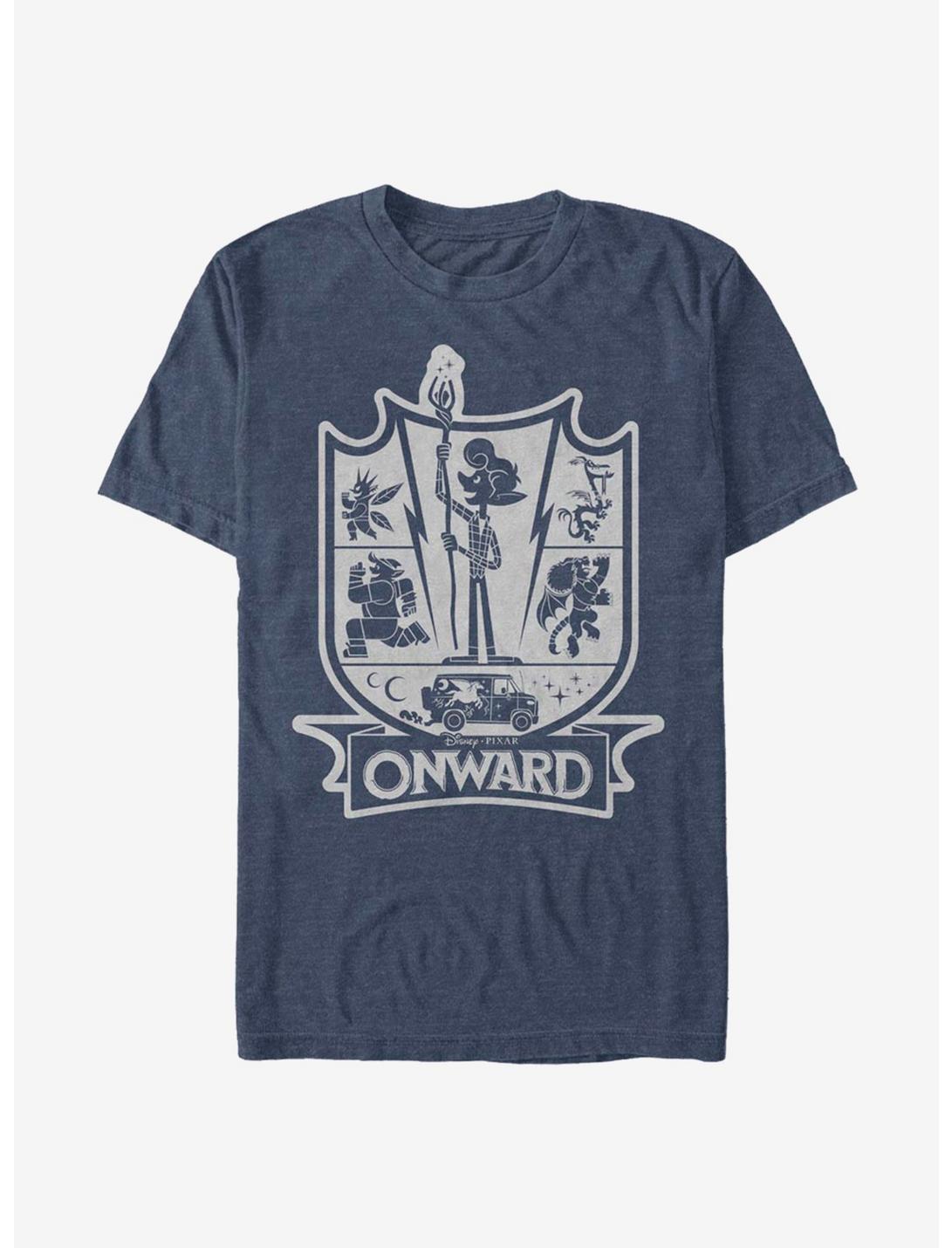 Disney Pixar Onward Crest T-shirt Unisex T-shirt