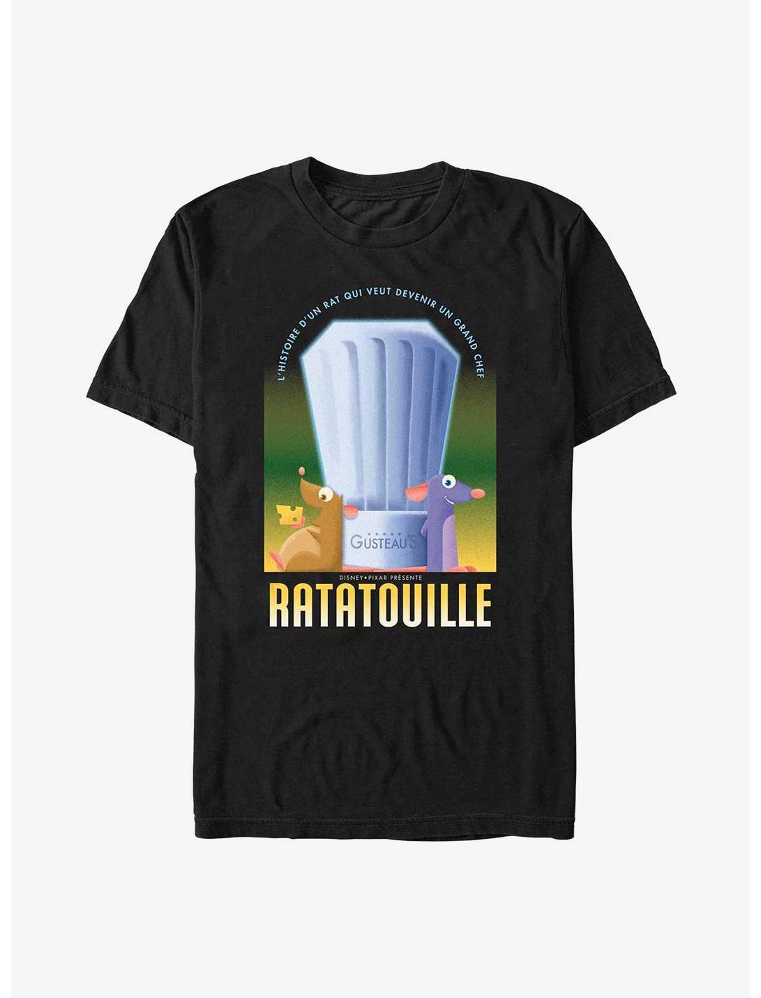 Disney Pixar Ratatouille Emile And Remy Chef Hat Poster Unisex T-shirt