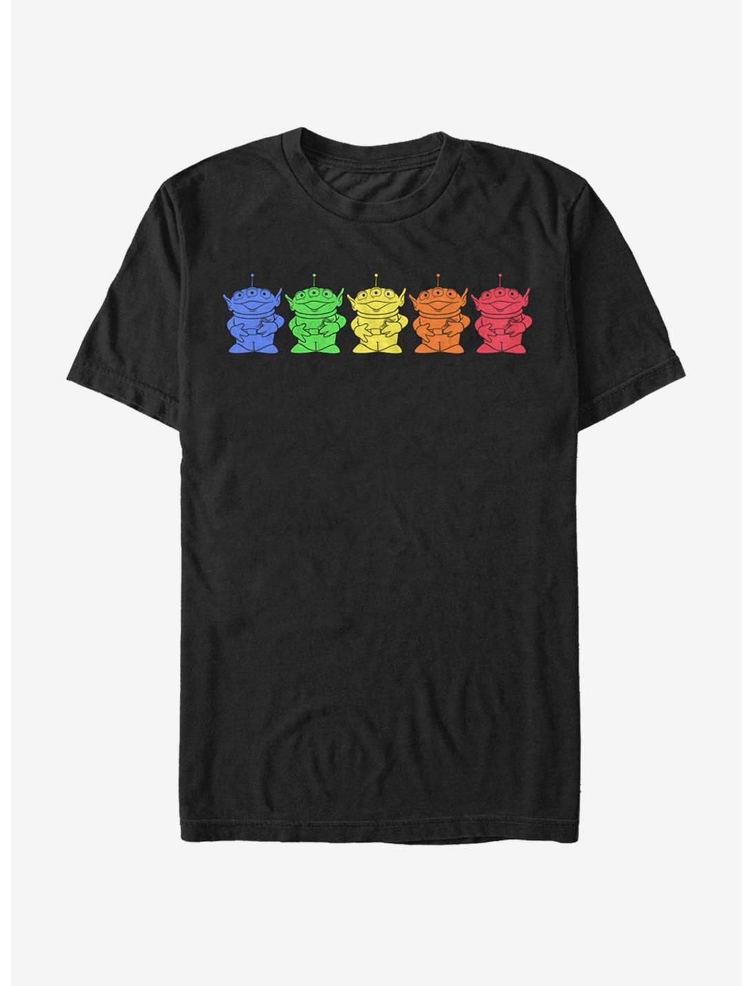 Disney Pixar Toy Story Chromatic Aliens Unisex T-shirt