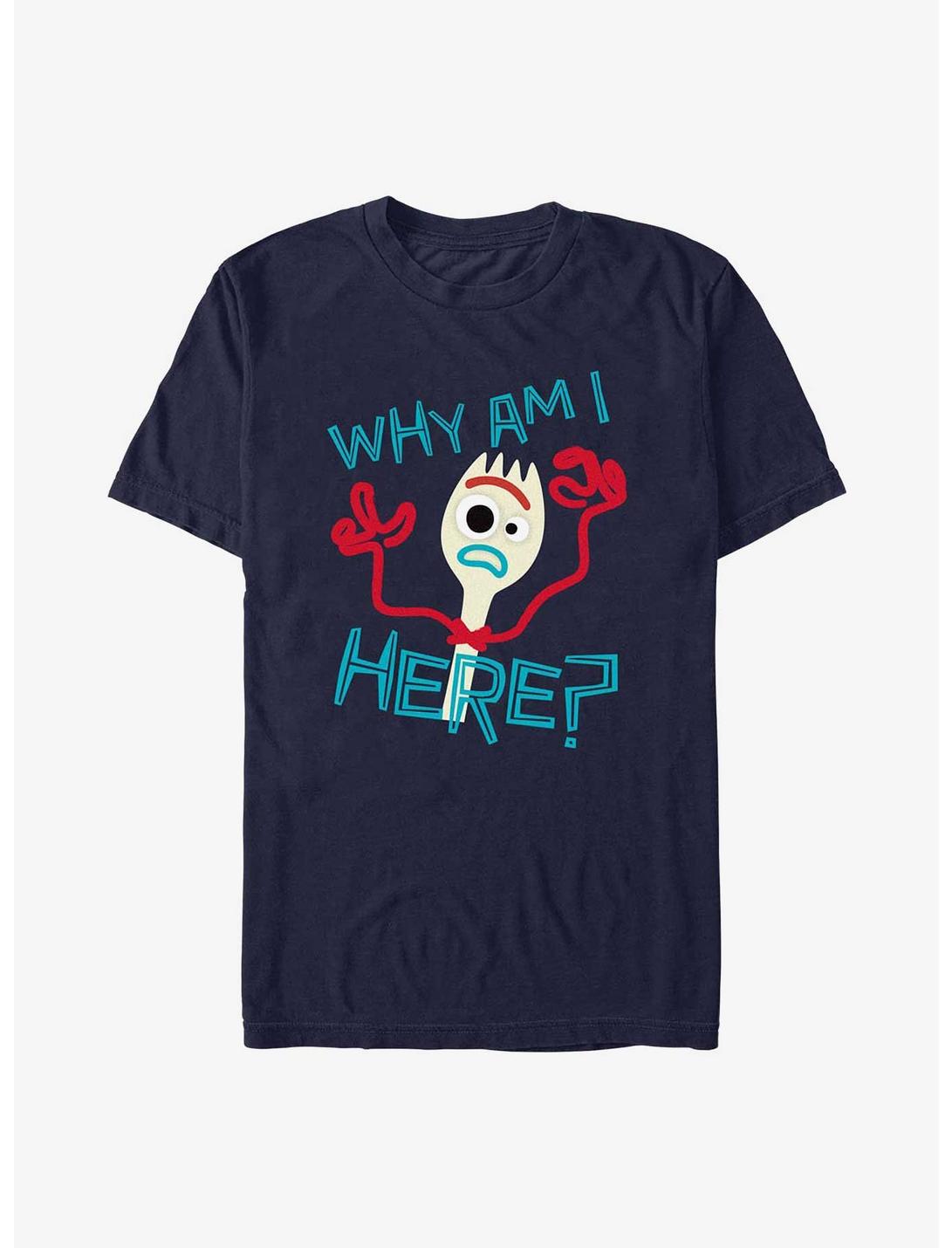 Disney Pixar Toy Story Forkie Why Am I Here Unisex T-shirt