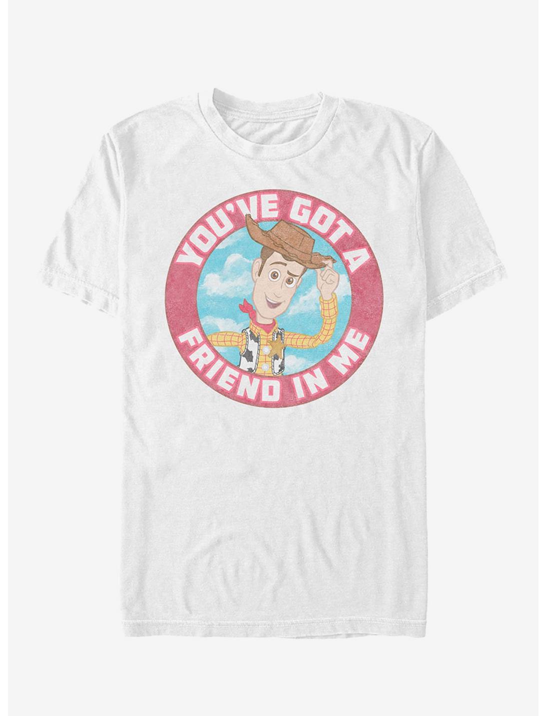 Disney Pixar Toy Story Friend In Me Woody Circle Unisex T-shirt