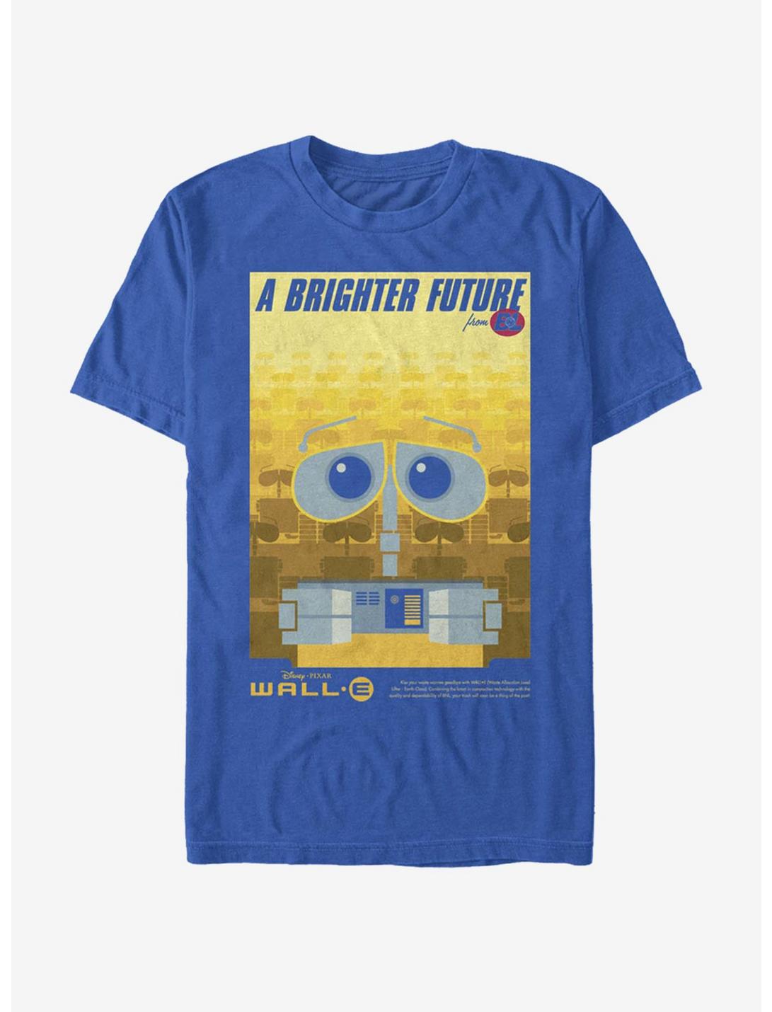 Disney Pixar Wall-e Brighter Future Poster Unisex T-shirt