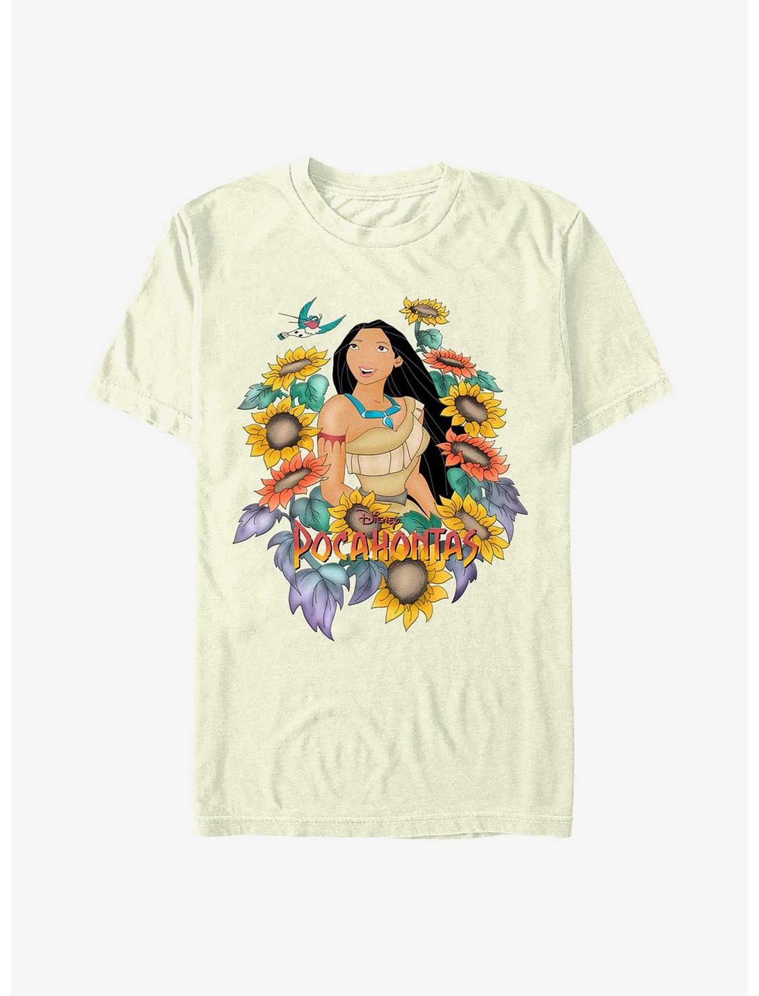 Disney Pocahontas Earth Day Sunflower Princess Unisex T-shirt