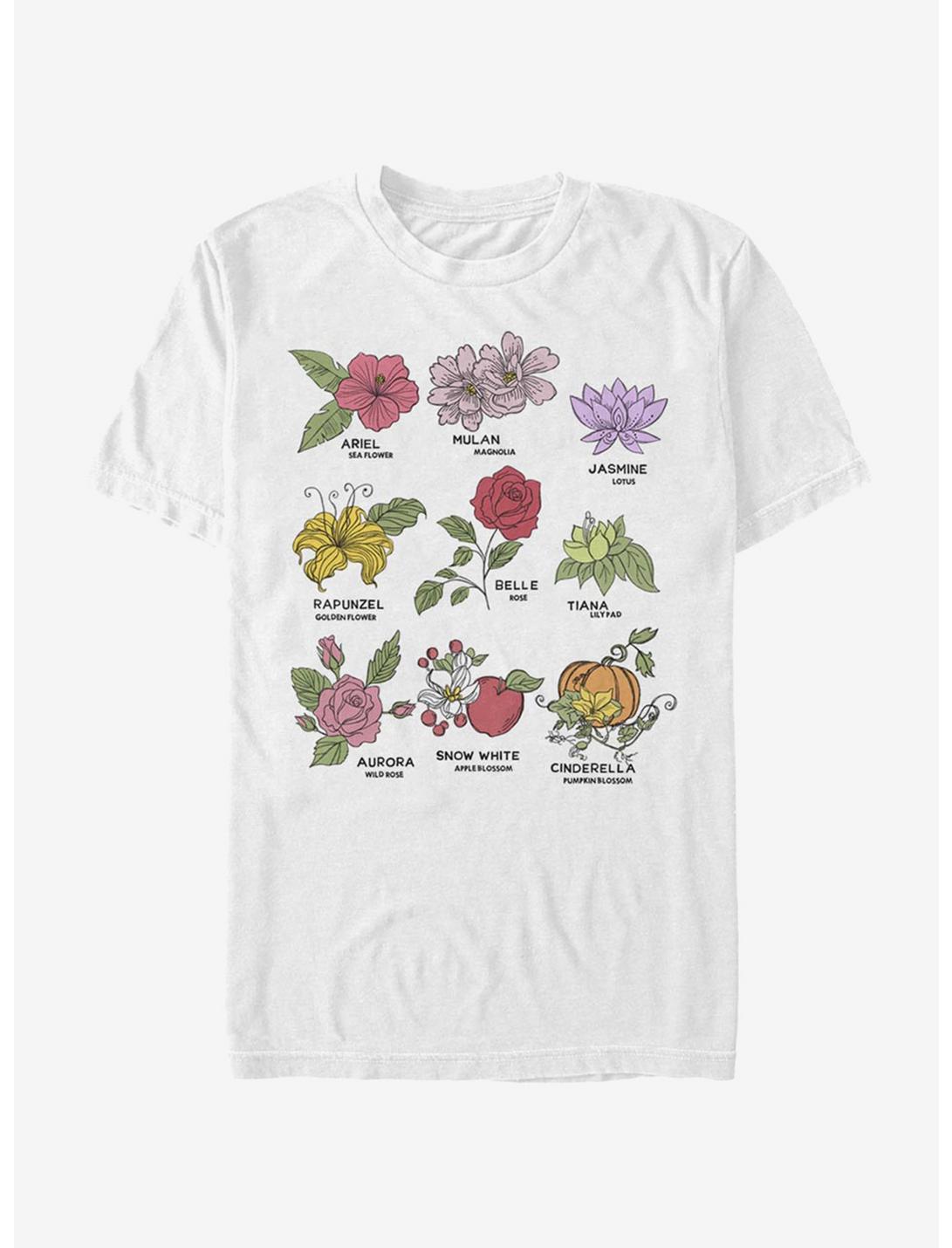 Disney Princess Flowers Unisex T-shirt