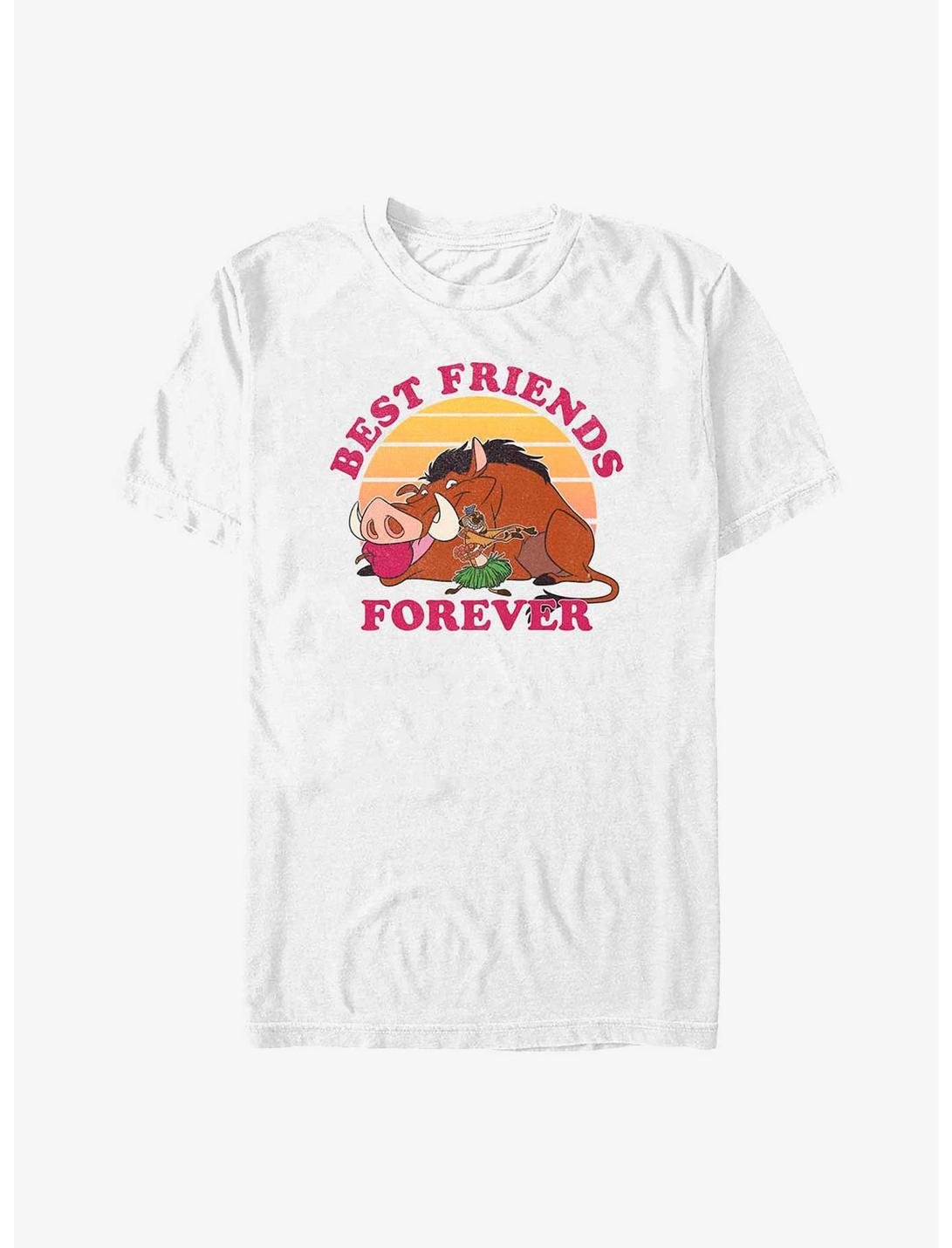 Disney The Lion King Timon Pumbaa Best Friends Forever Unisex T-shirt