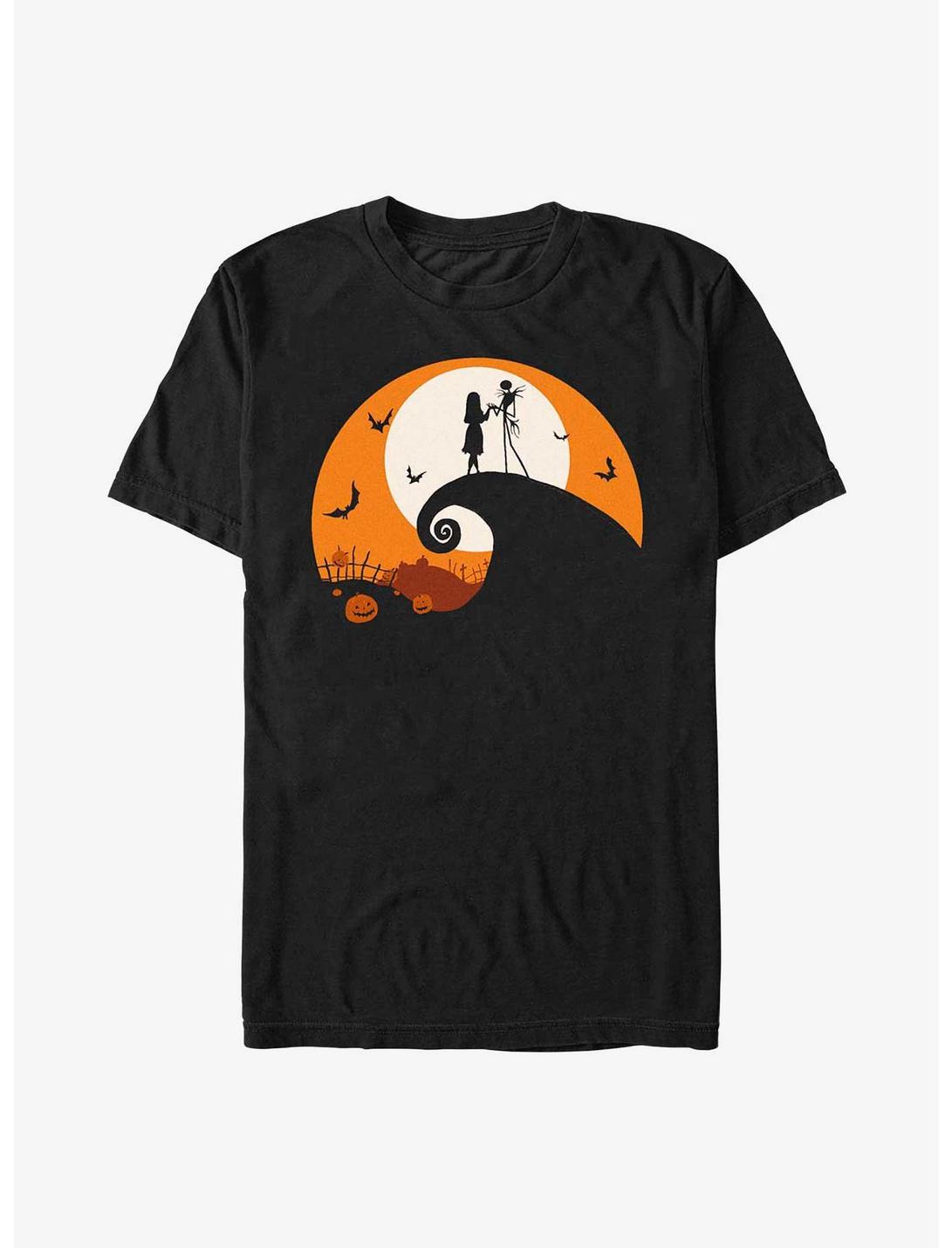 Disney The Nightmare Before Christmas Jack And Sally Haunt Hill Unisex T-shirt