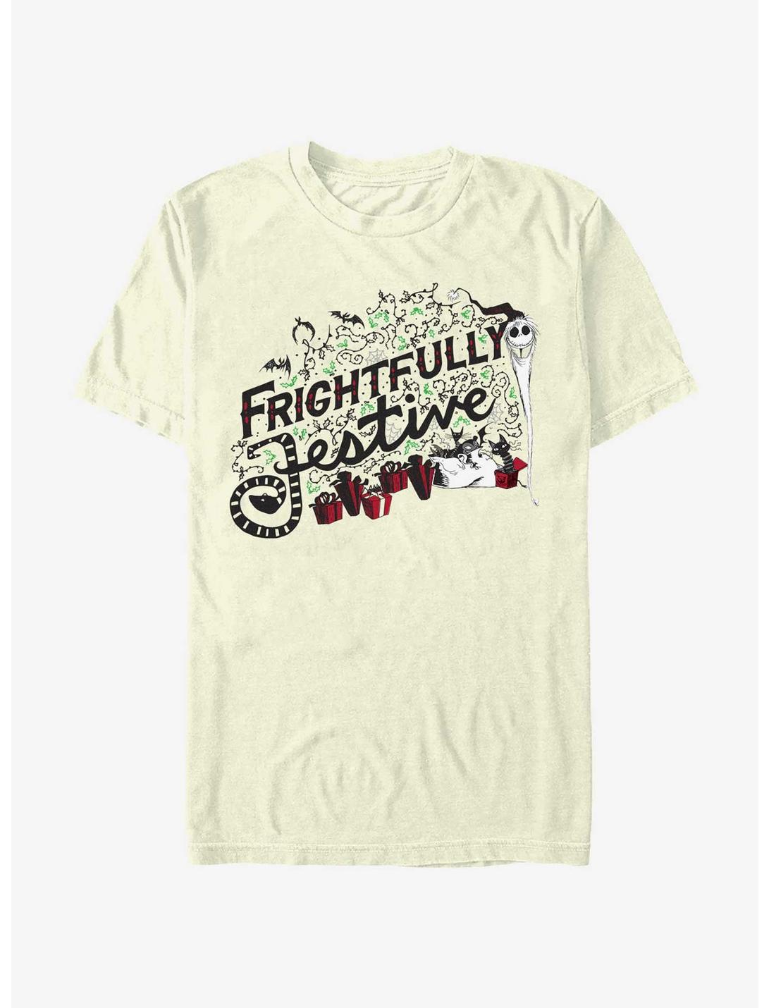Disney The Nightmare Before Christmas Santa Jack Frightfully Festive Unisex T-shirt