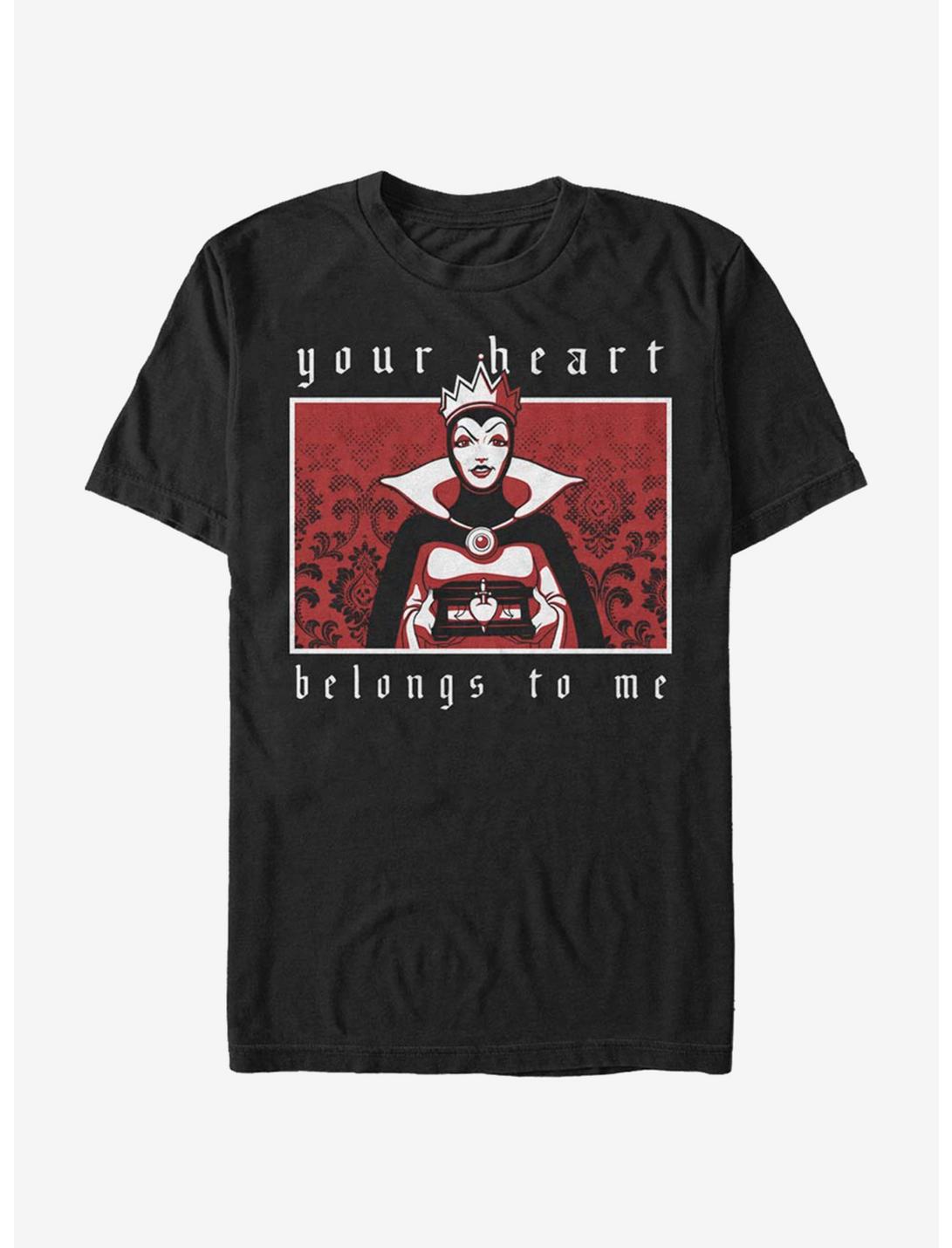 Disney Villains Evil Queen Heart Unisex T-shirt