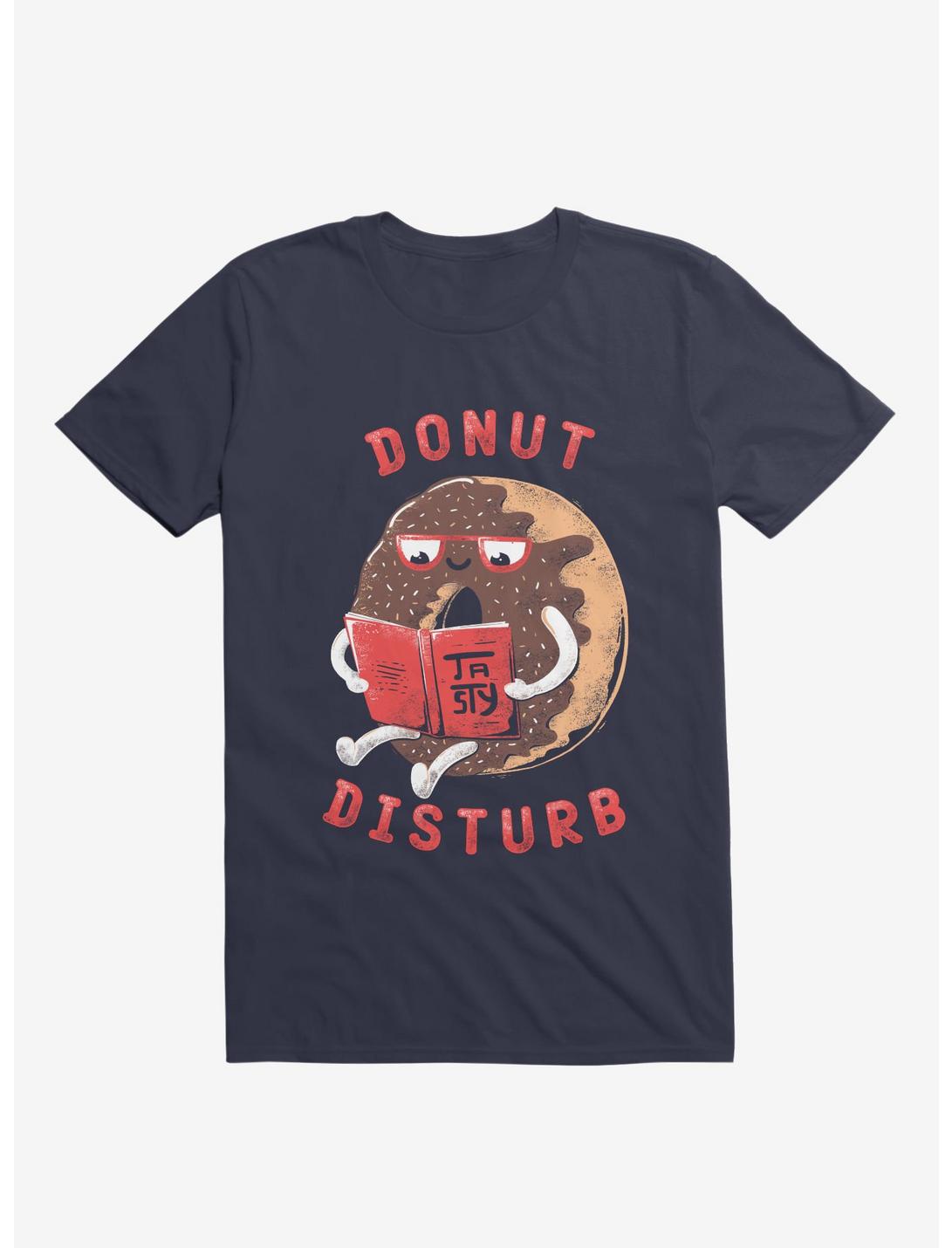 Donut Disturb Navy Blue Unisex T-shirt
