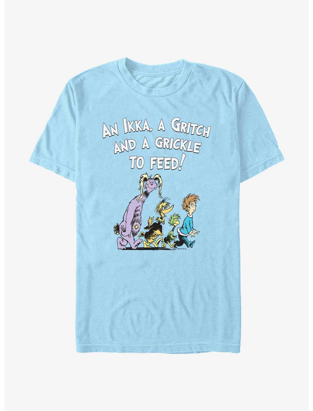 Dr Seuss Grickle To Feed T- Shirt-1