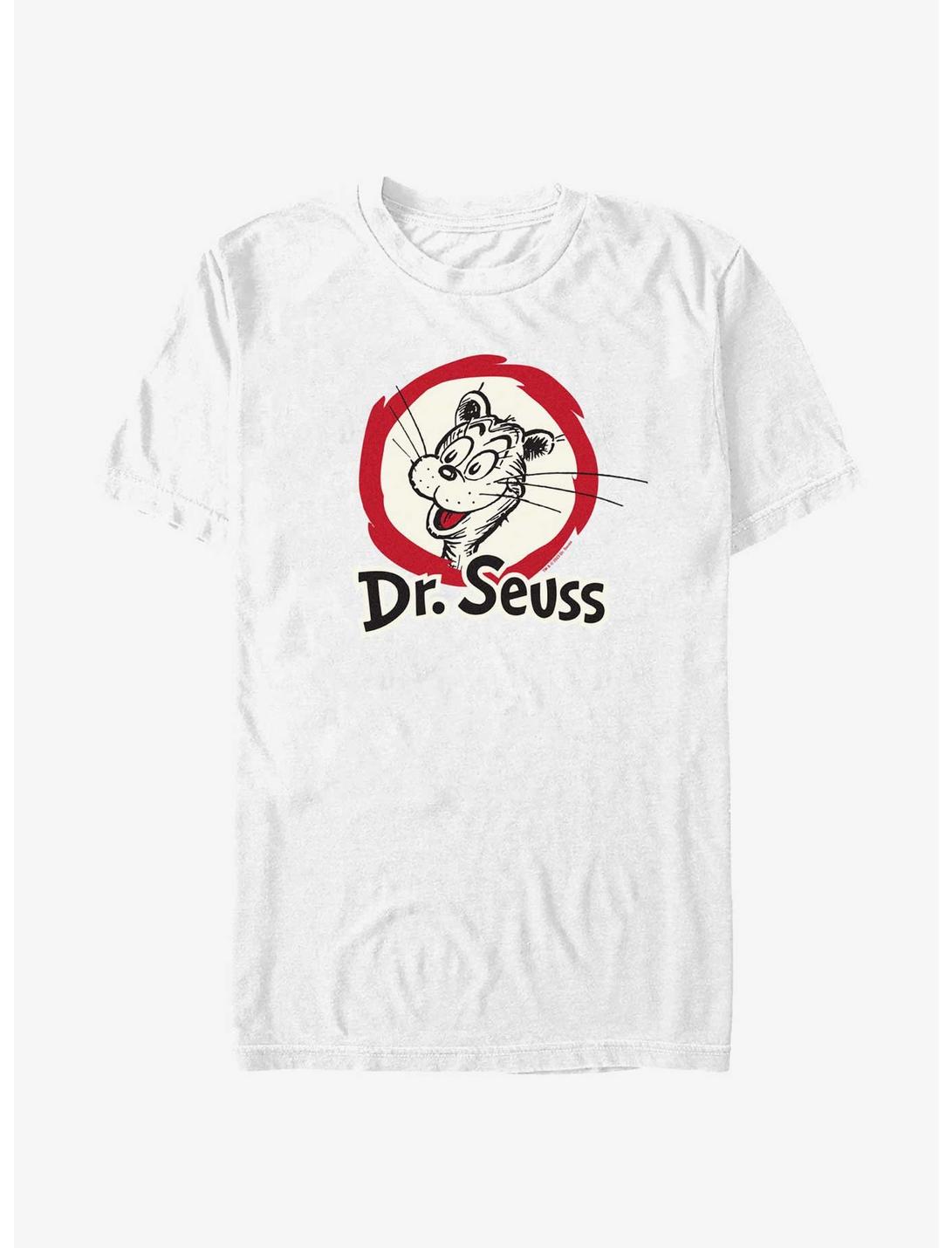 Dr Seuss The Cat Badge T- Shirt-1