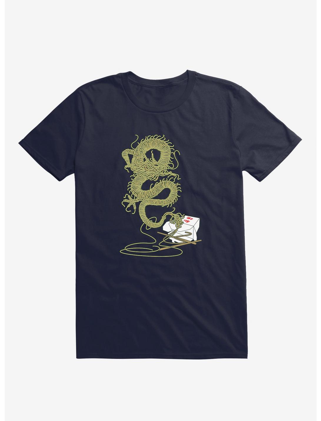 Dragon Flavor Ramen Navy Blue Unisex T-shirt