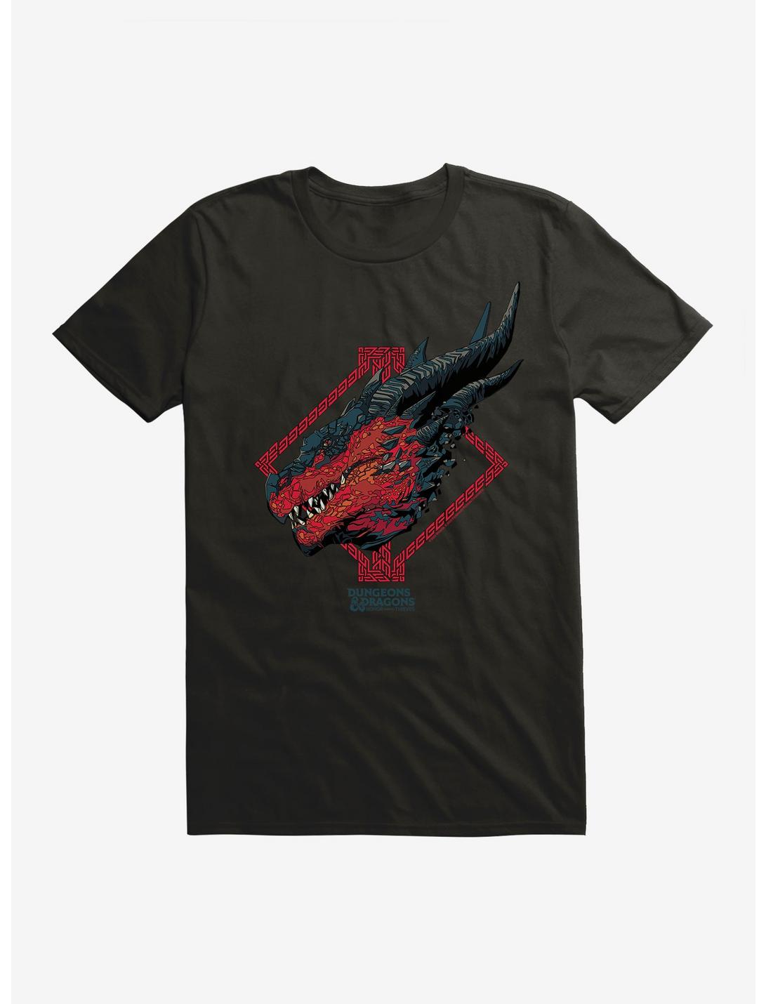 Dungeons Dragons Honor Among Thieves Red Dragon Profile Unisex T-shirt