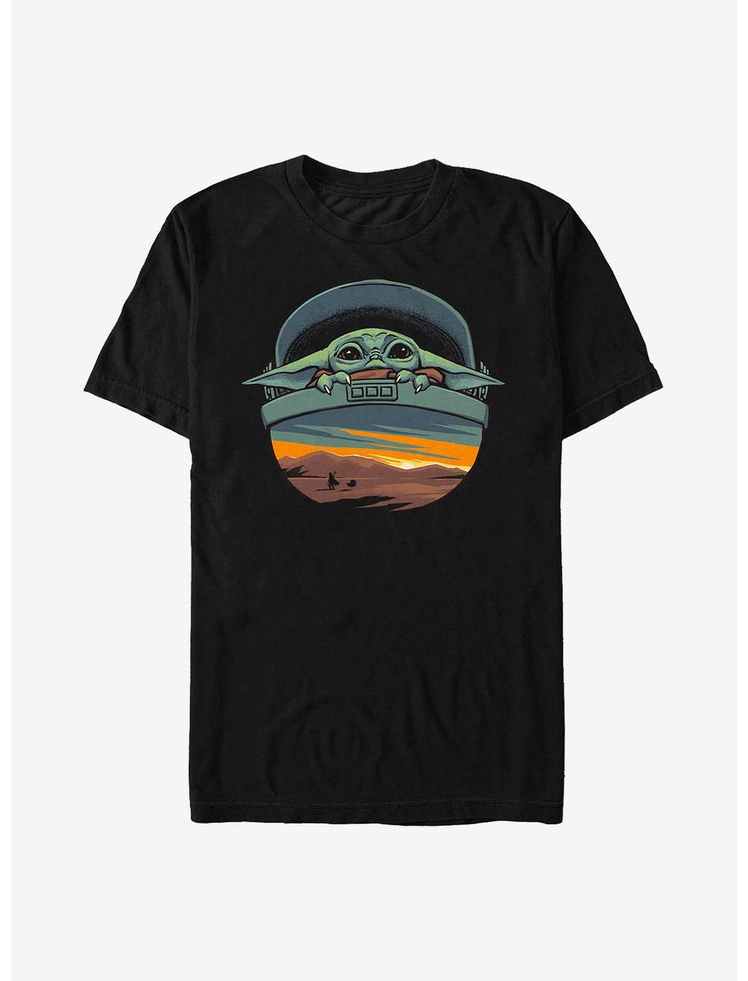 Extra Soft Star Wars The Mandalorian The Child Landscape Unisex T-shirt