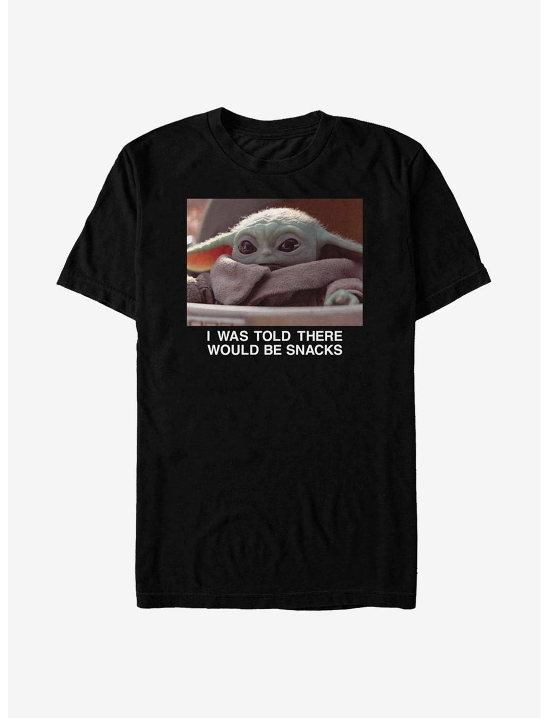 Extra Soft Star Wars The Mandalorian The Child Snacks Meme Unisex T-shirt